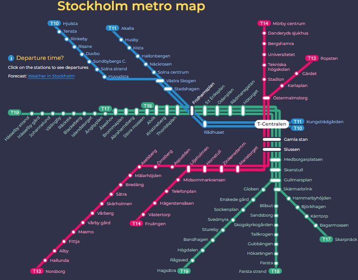 Surviving The Stockholm Metro Study In Sweden