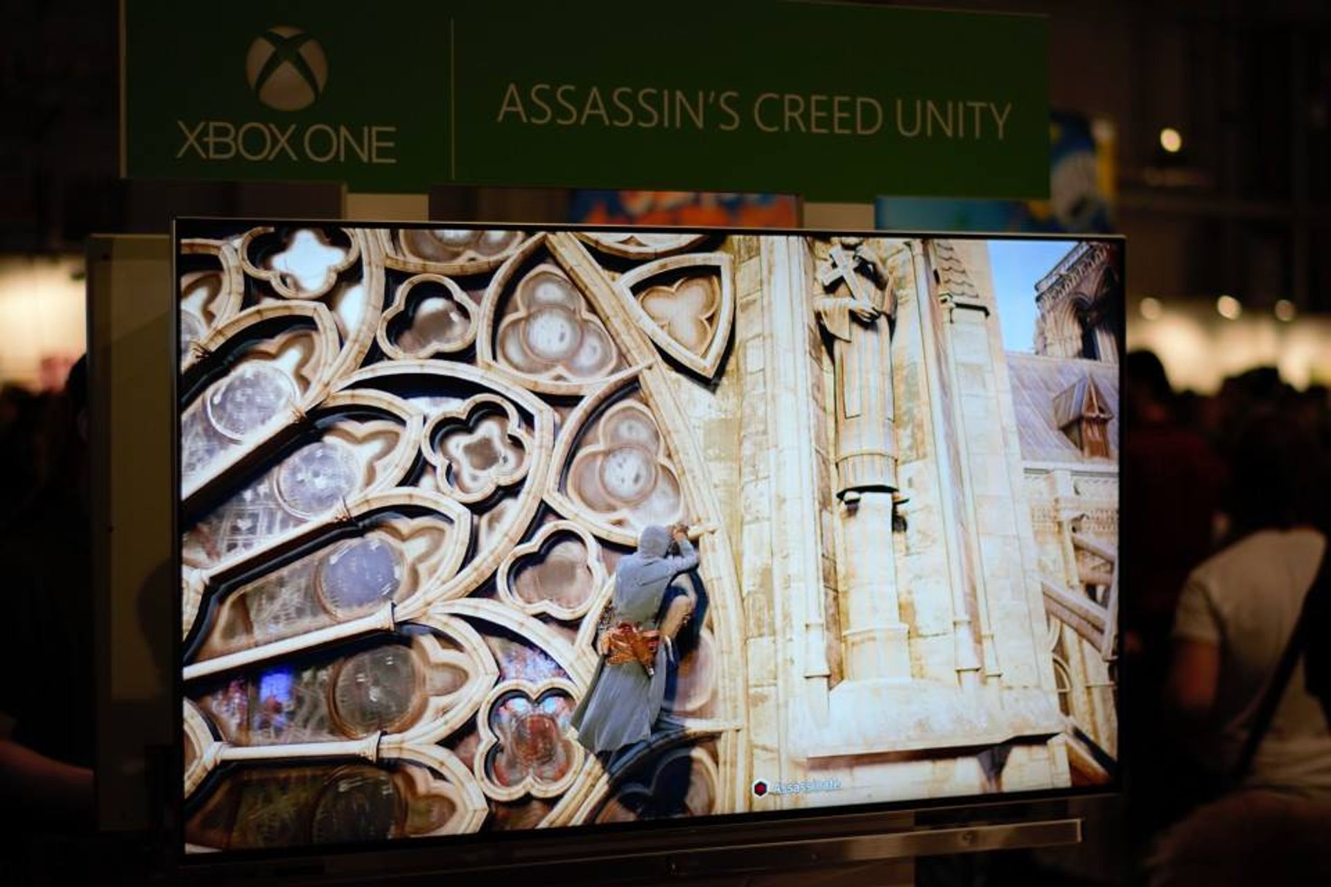 Playing some Assassin's Creed Unity