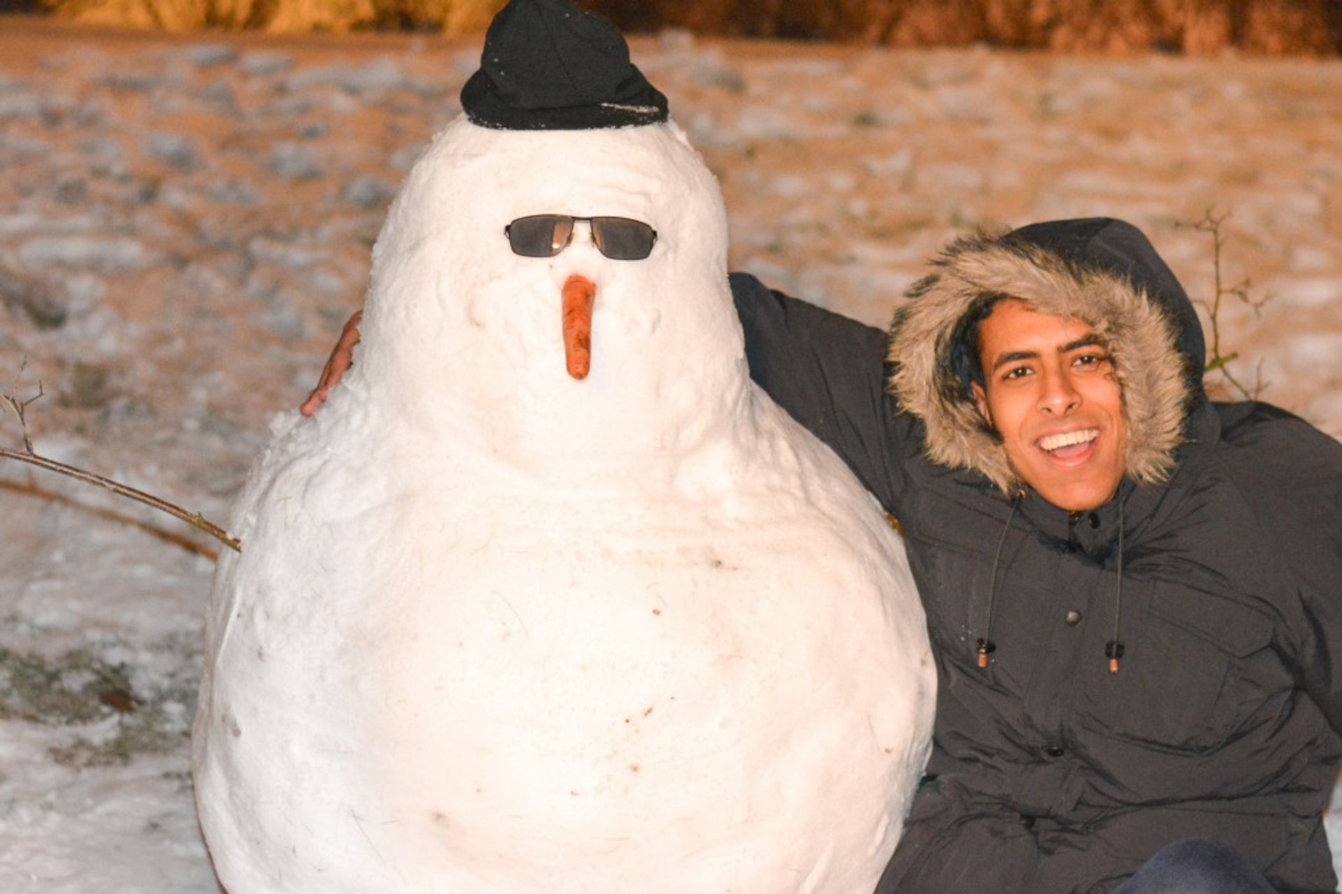 Ridiculously Photogenic Snowman: If you look closely, you'll notice me off to the side 