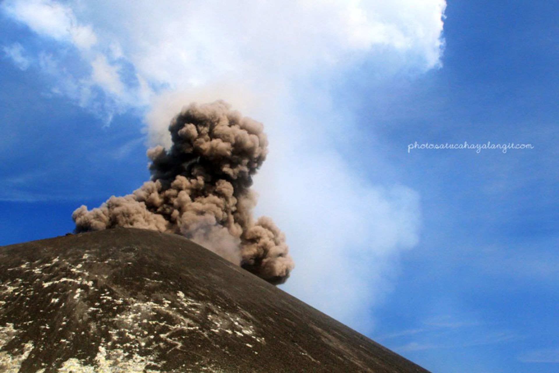 Mt.Anak Krakatau eruption