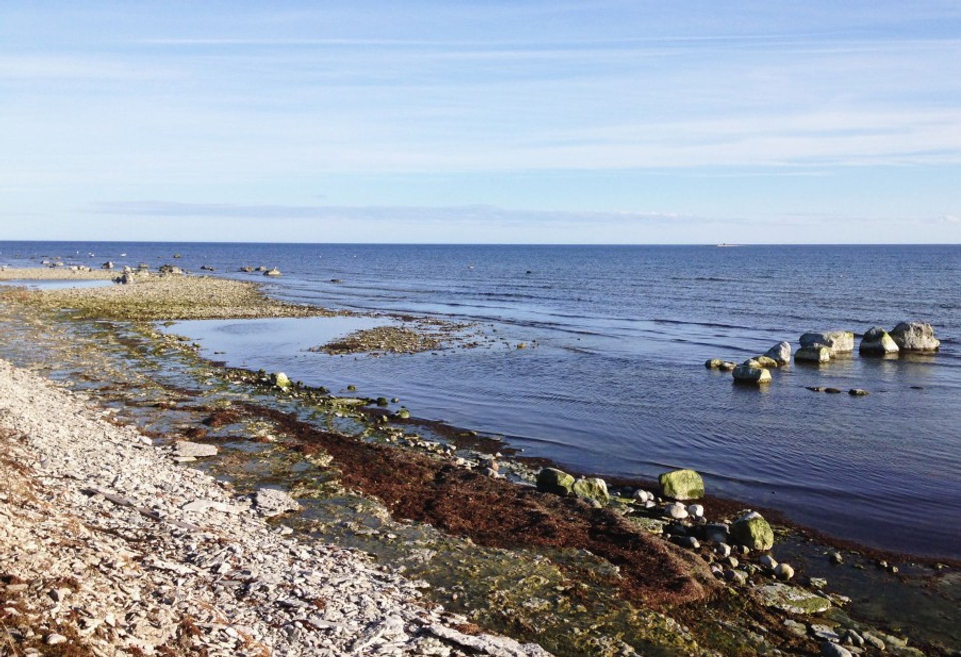 By the beach in Fårö, Gotland