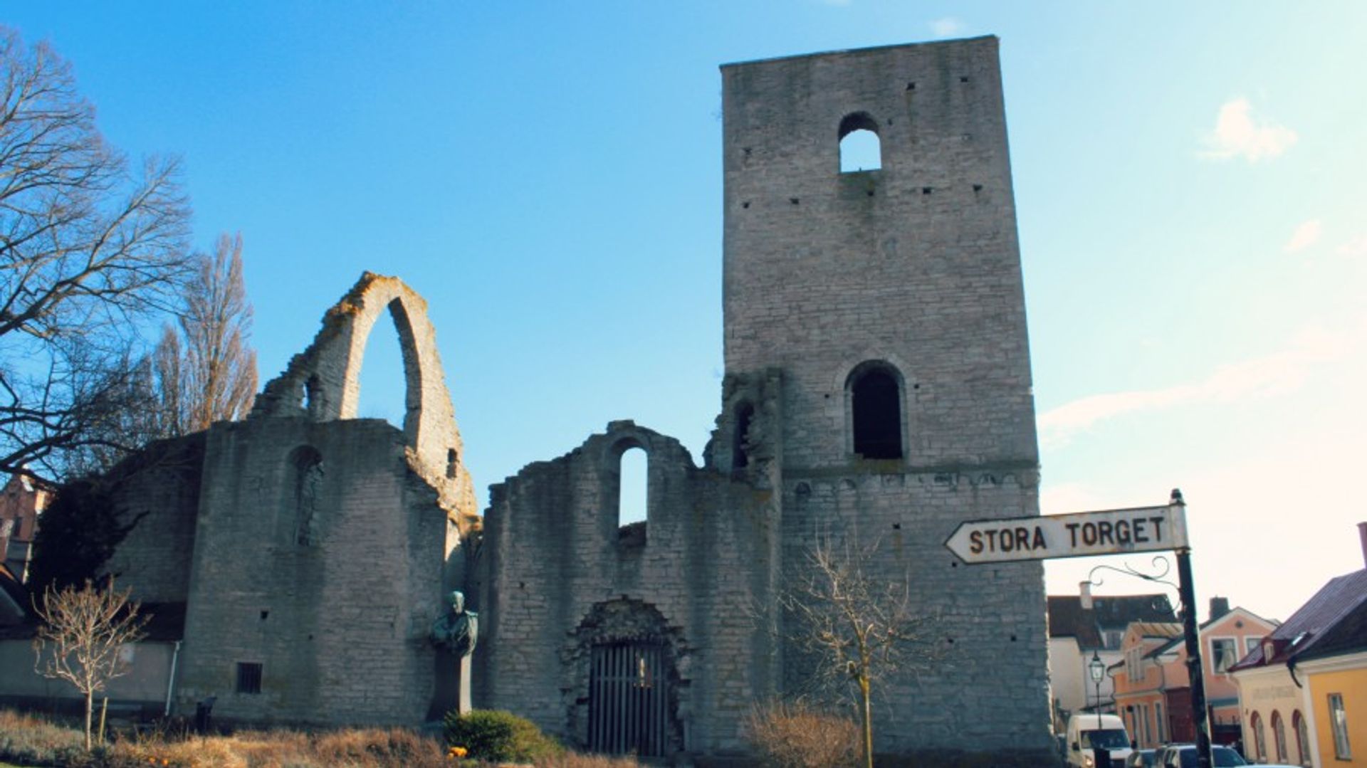 church ruin in Visby Gotland