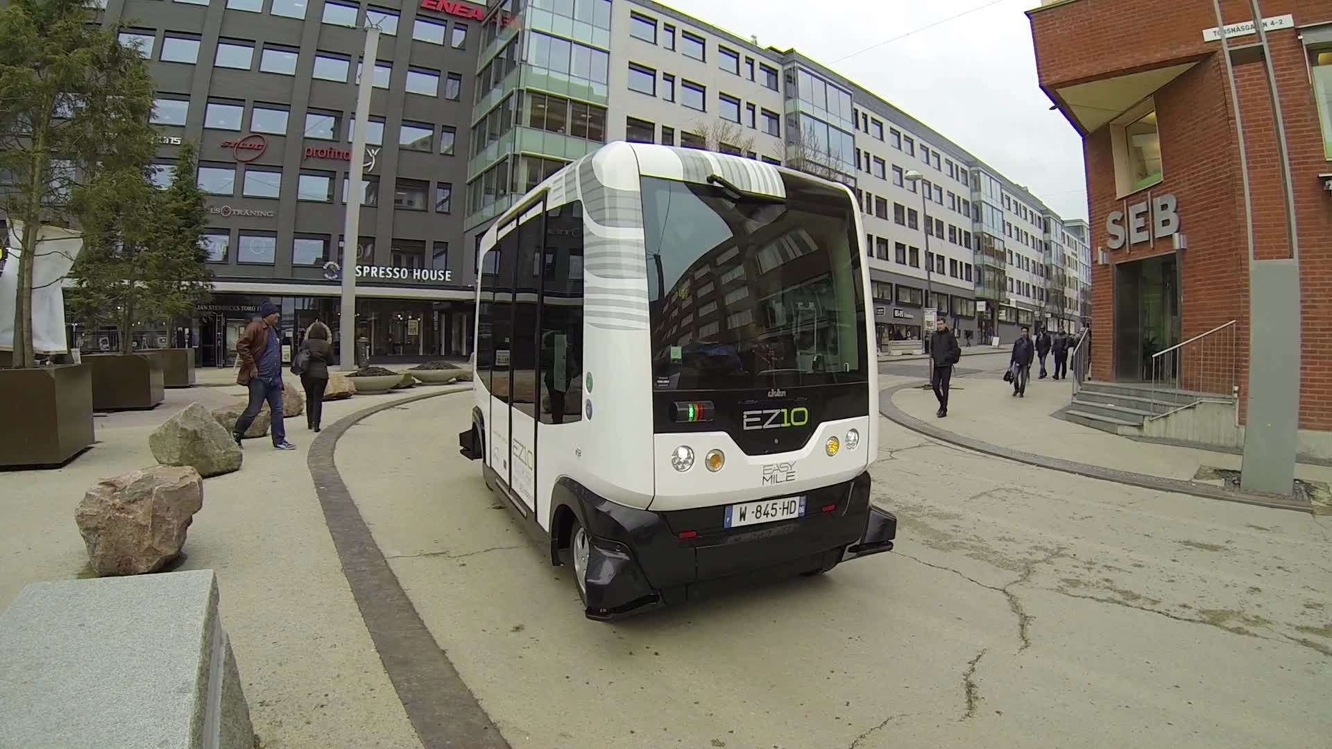 the driverless bus