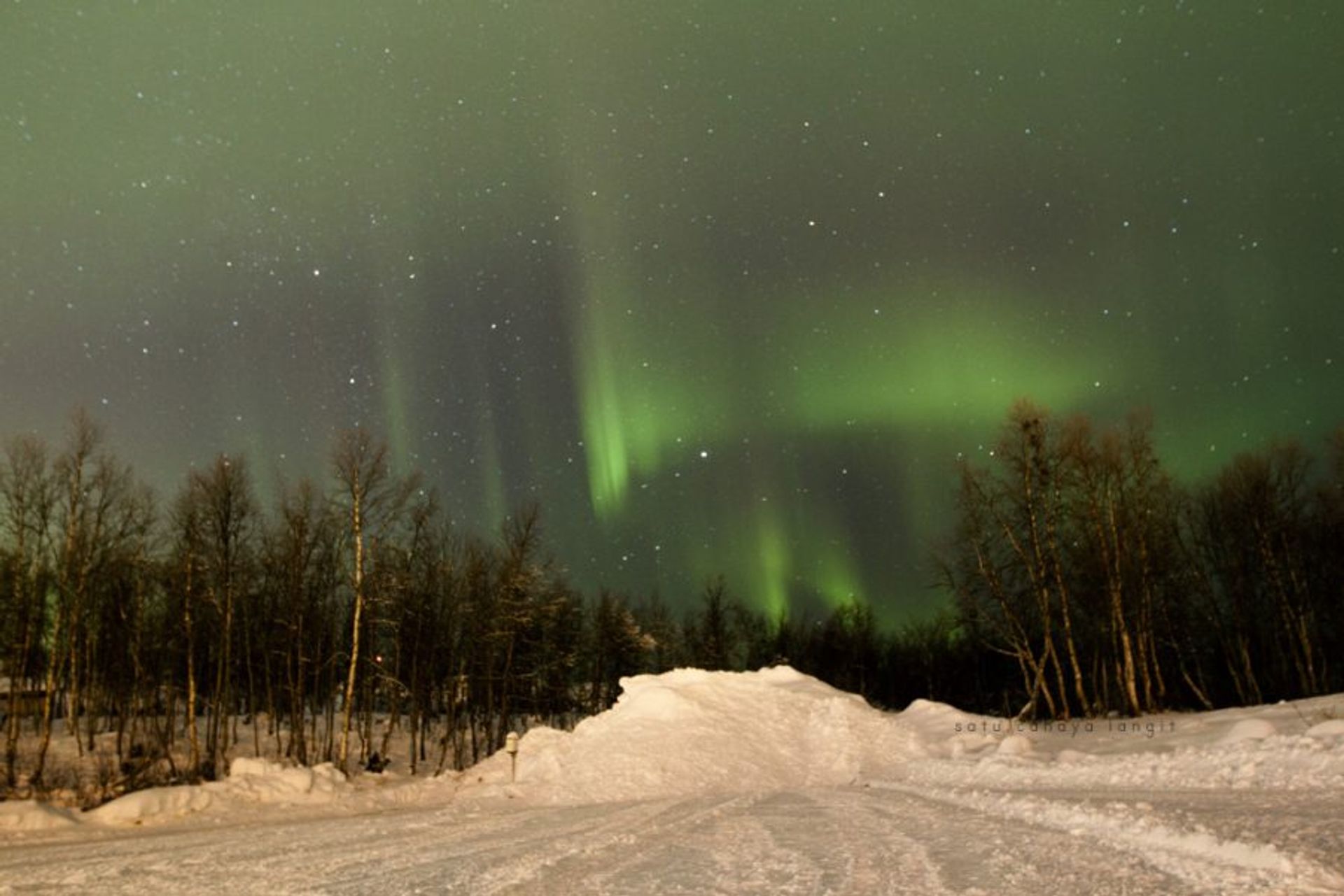 Northern Light in Kiruna