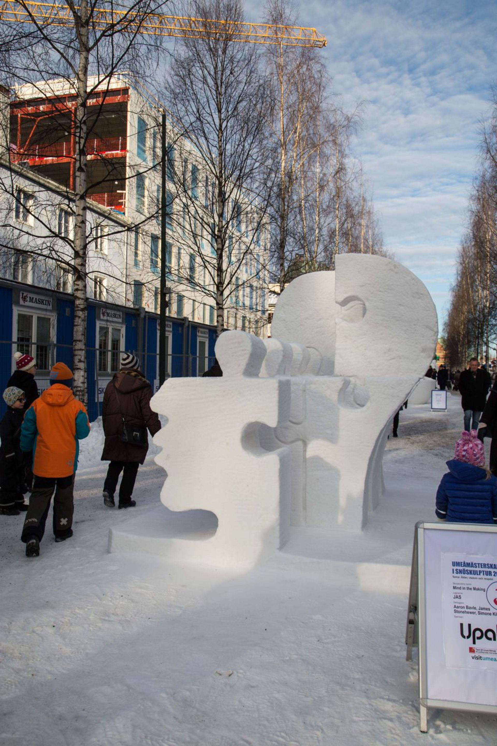 Umeå snow sculpture championship