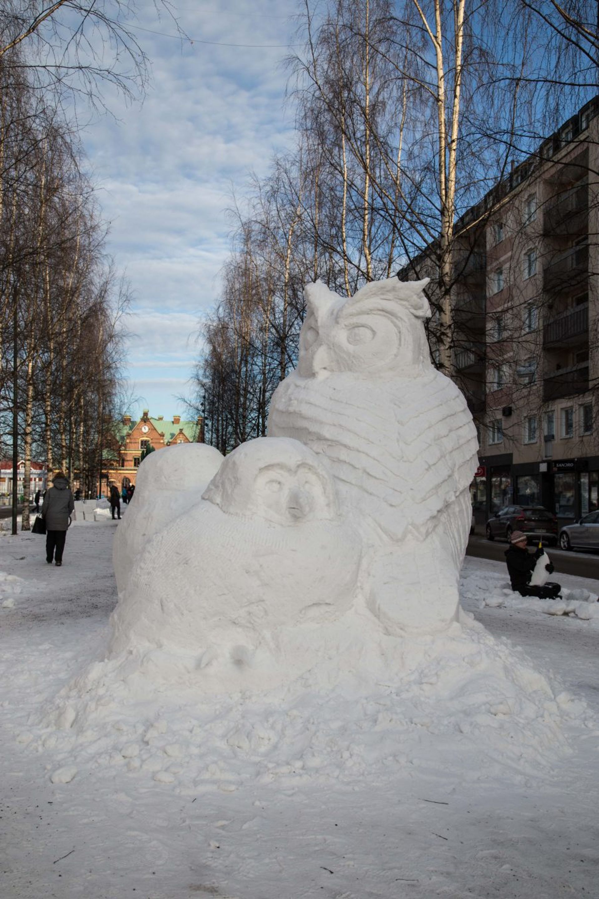 Umeå snow sculpture championship