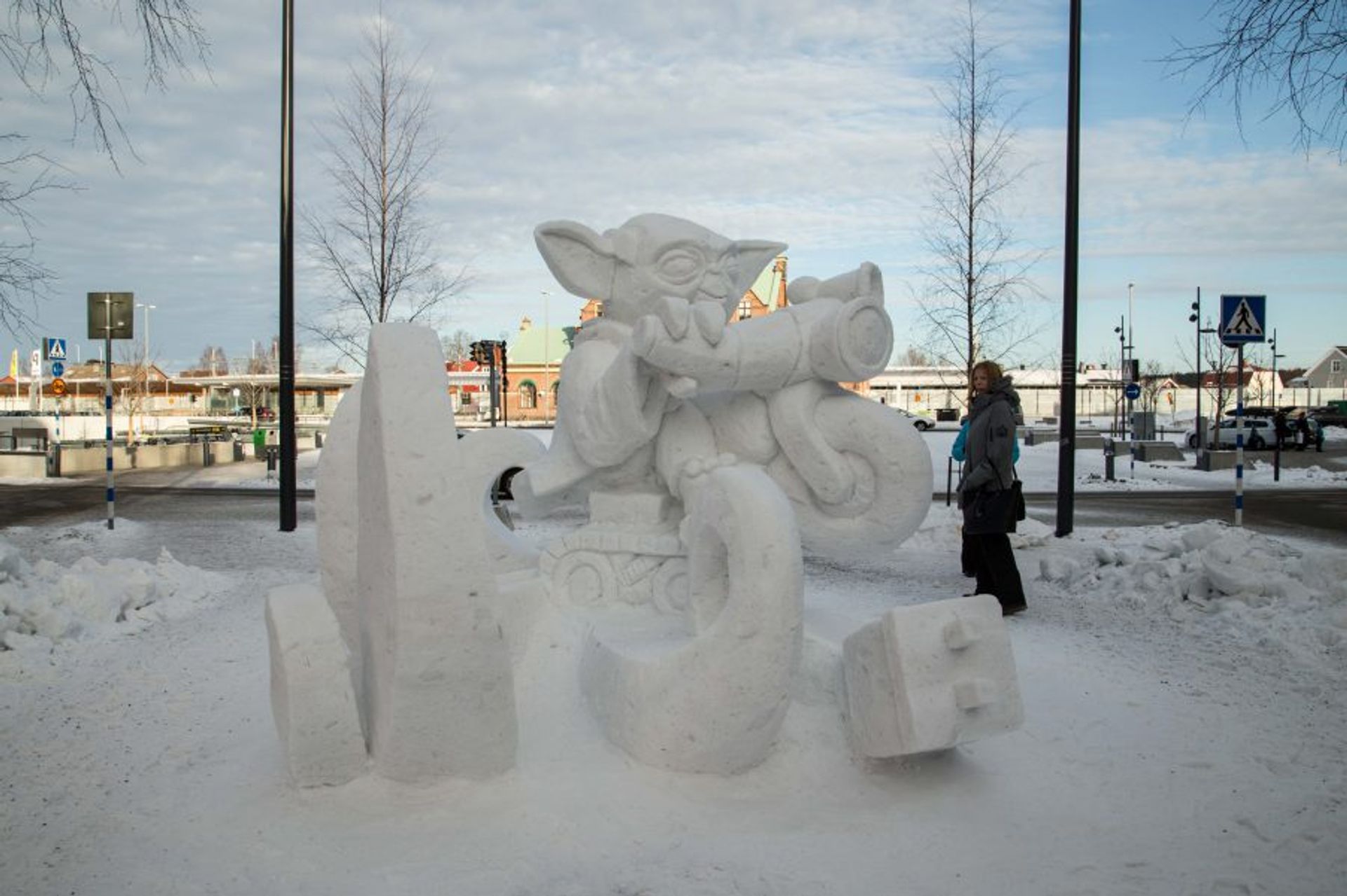 Umeå snow sculpture championship