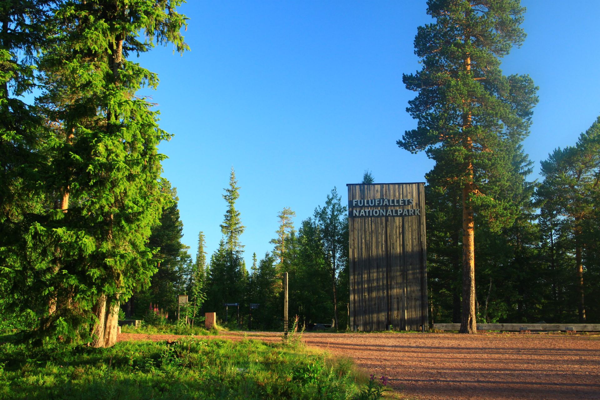 Fulufjället Entrance