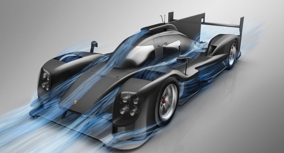 Why do race cars have aerodynamic shape? Study in Sweden