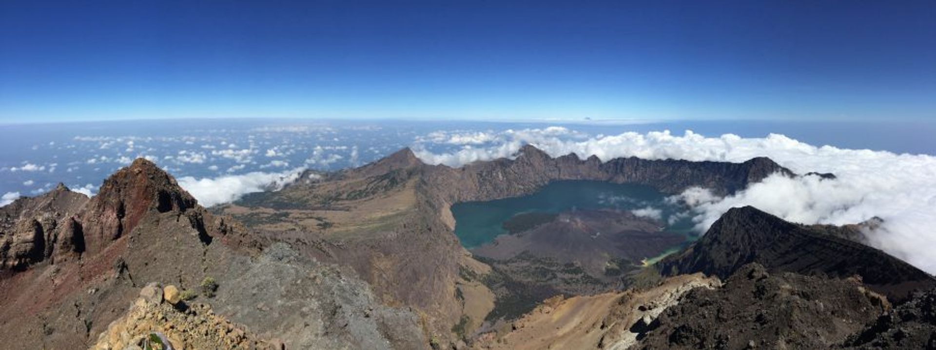 Gunung Rinjani in Indonesia (3726m). Photo by Philipe Gunawan
