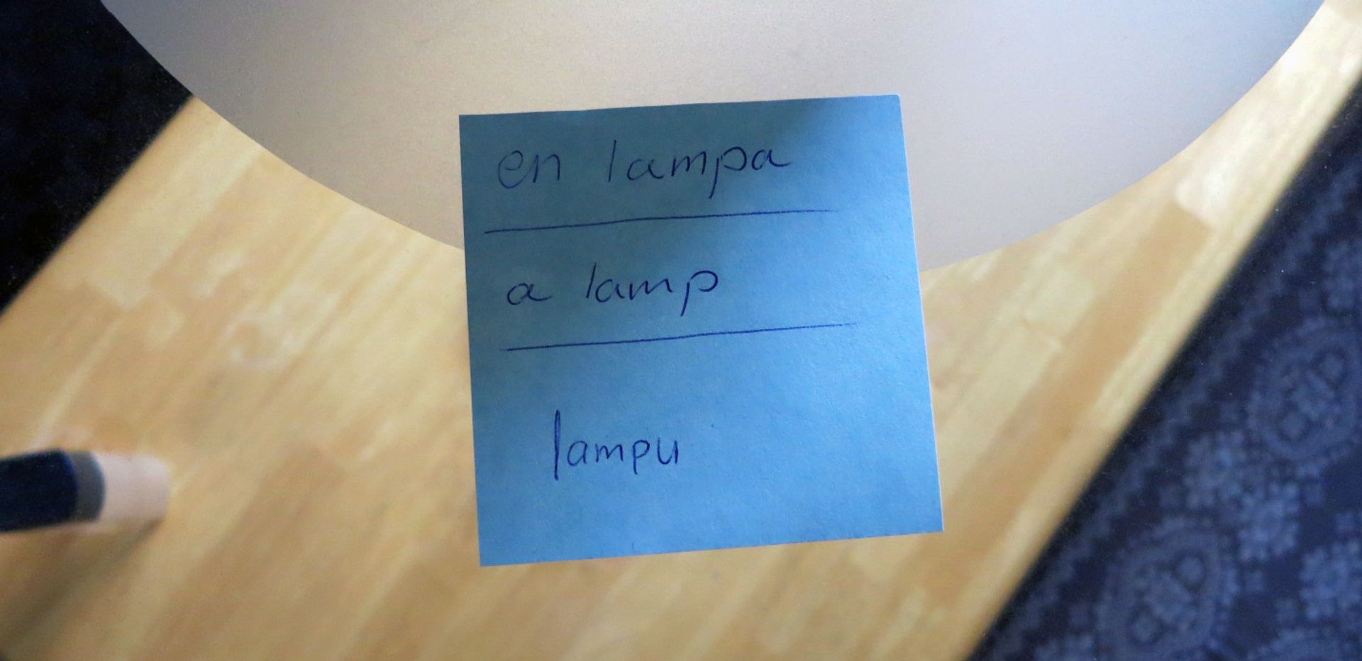 learn swedish post it