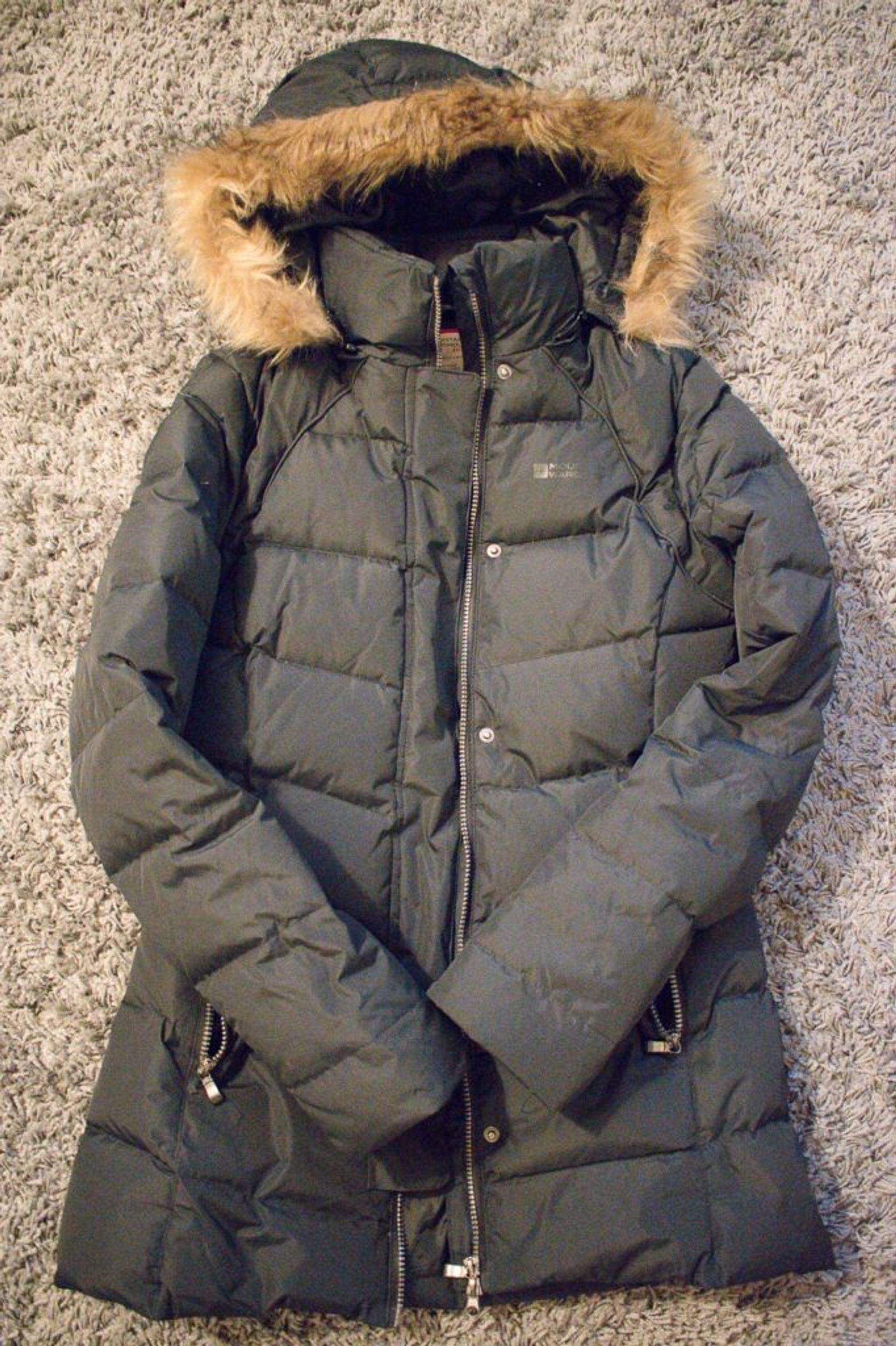 A puffer jacket.