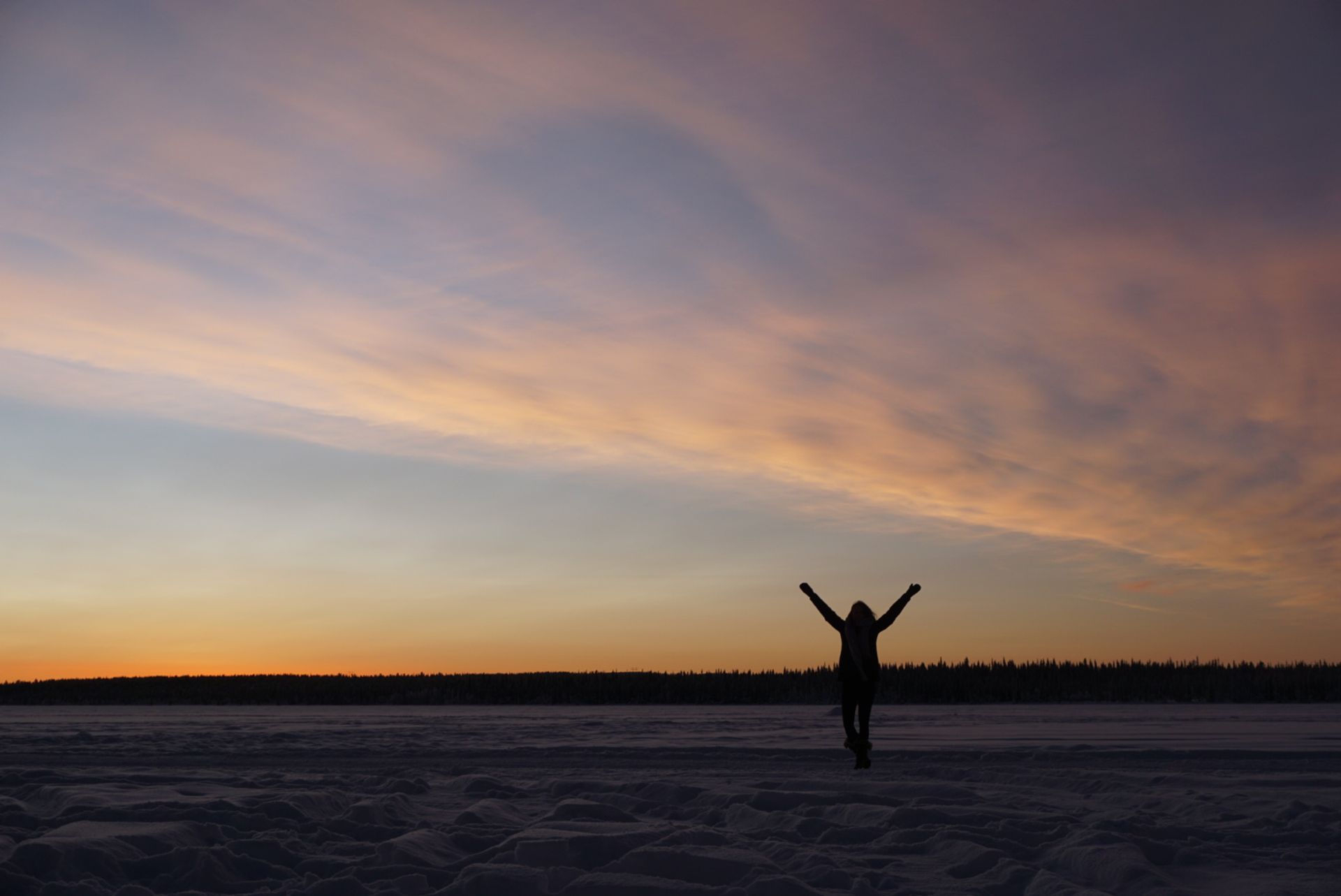 Sunrise in Kiruna, Source: Inez