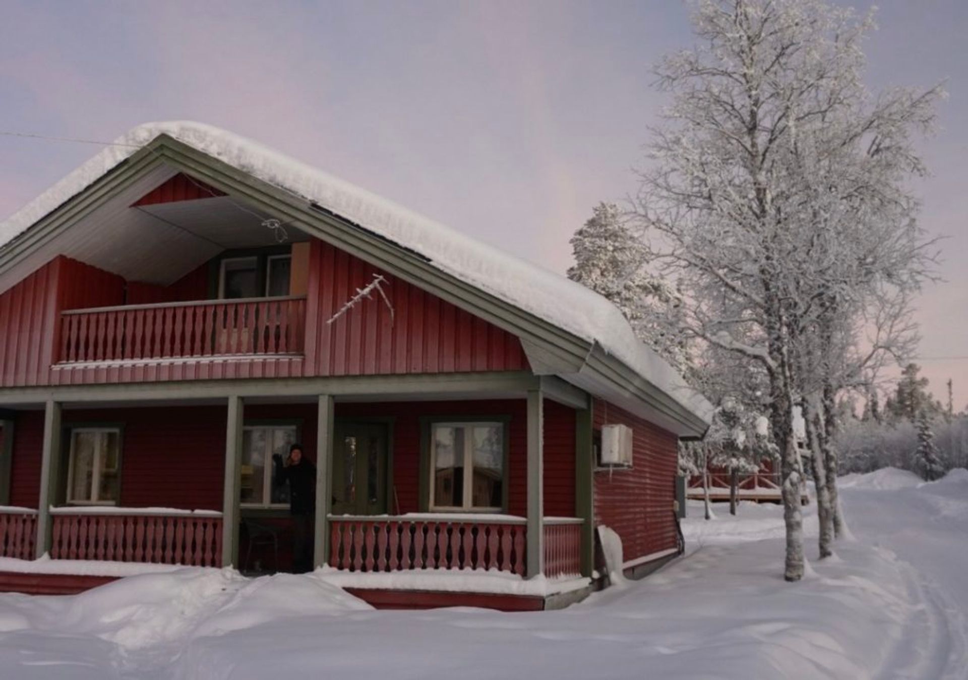 Our cabin in Kiruna, Source: Inez