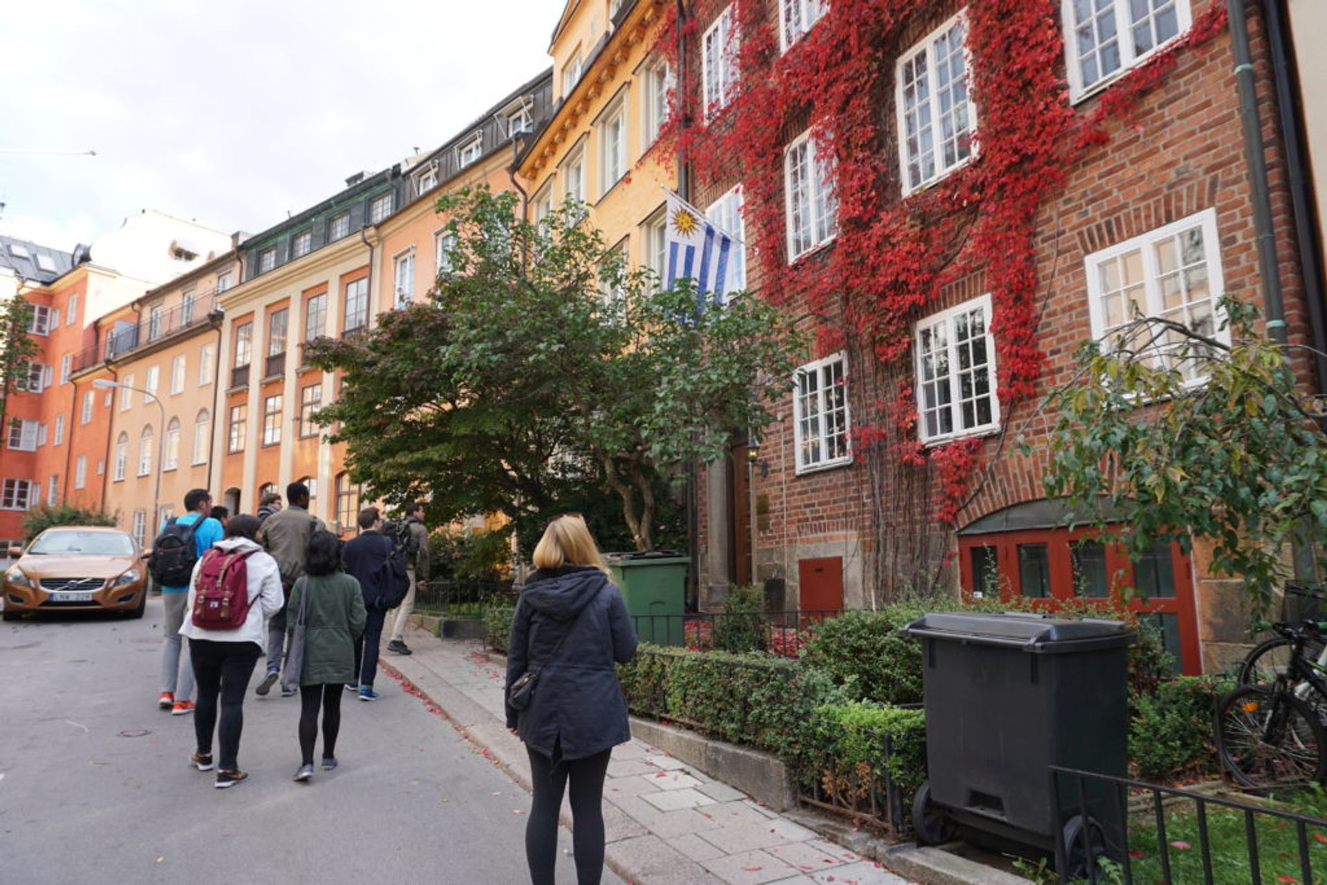 Bright coloured Danderydsgatan, Source: Inez