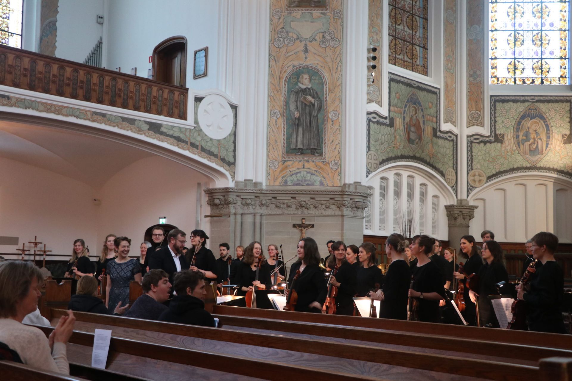 Arts & Culture: A photo of the Malmö akademiska orkester. / Source: Sanjay