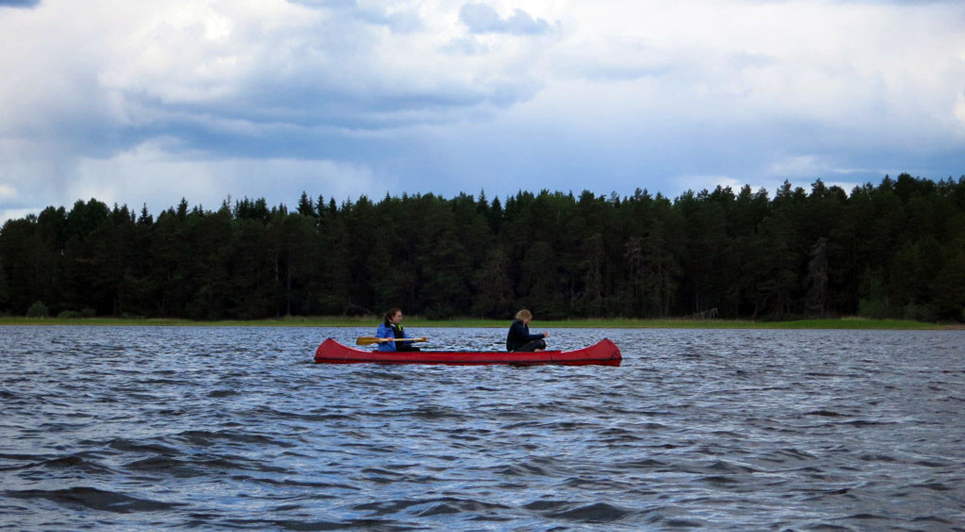 Kayaking at Färnebofjärden (Source: Sania)