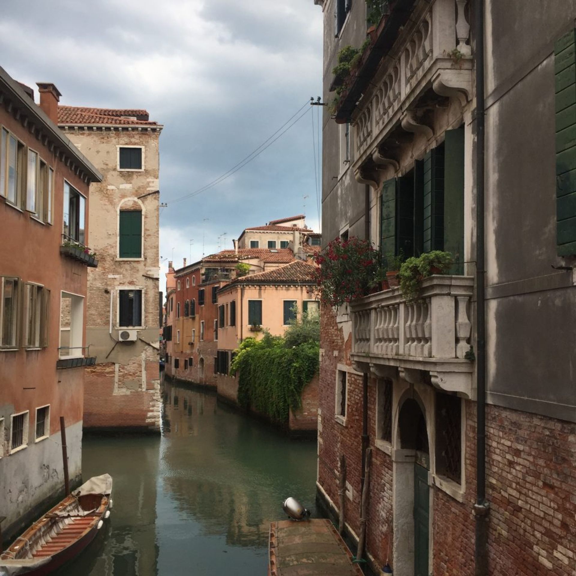 Water all up in the buildings' business, Venice in June 2018