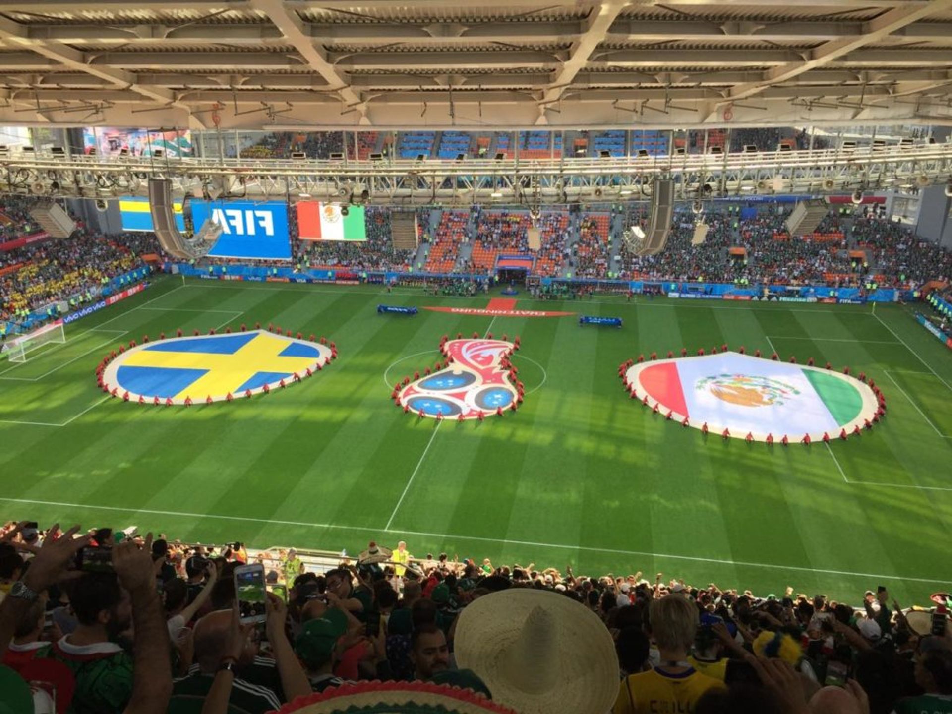 Sweden vs Mexico, Russia 2018/ Photo Credit, Andrés
