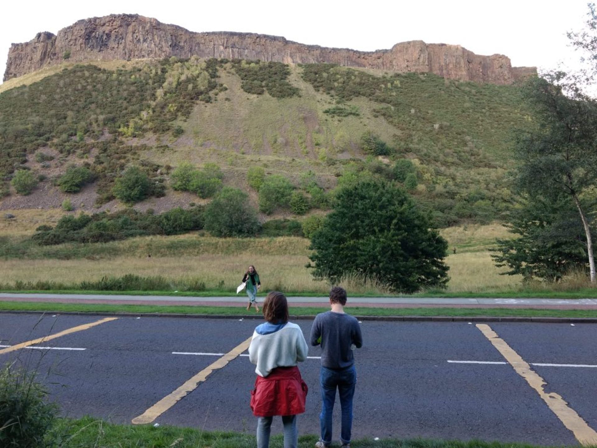 Arthur's Seat and cast 