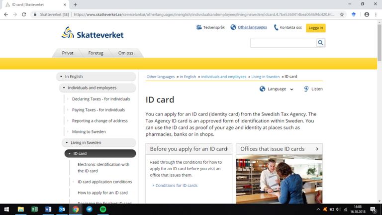 How to apply for a Swedish personal identity number & ID - Study in Sweden