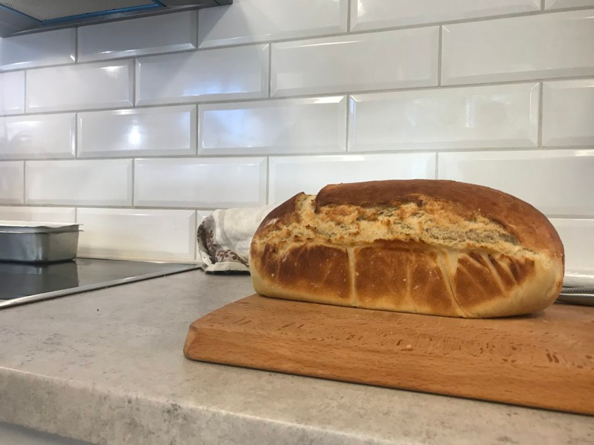 home-made bread