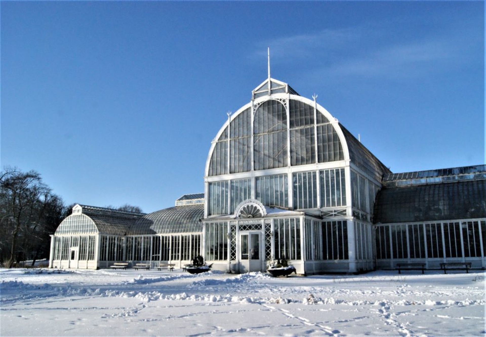 Palmhouse Gothenburg from the outside