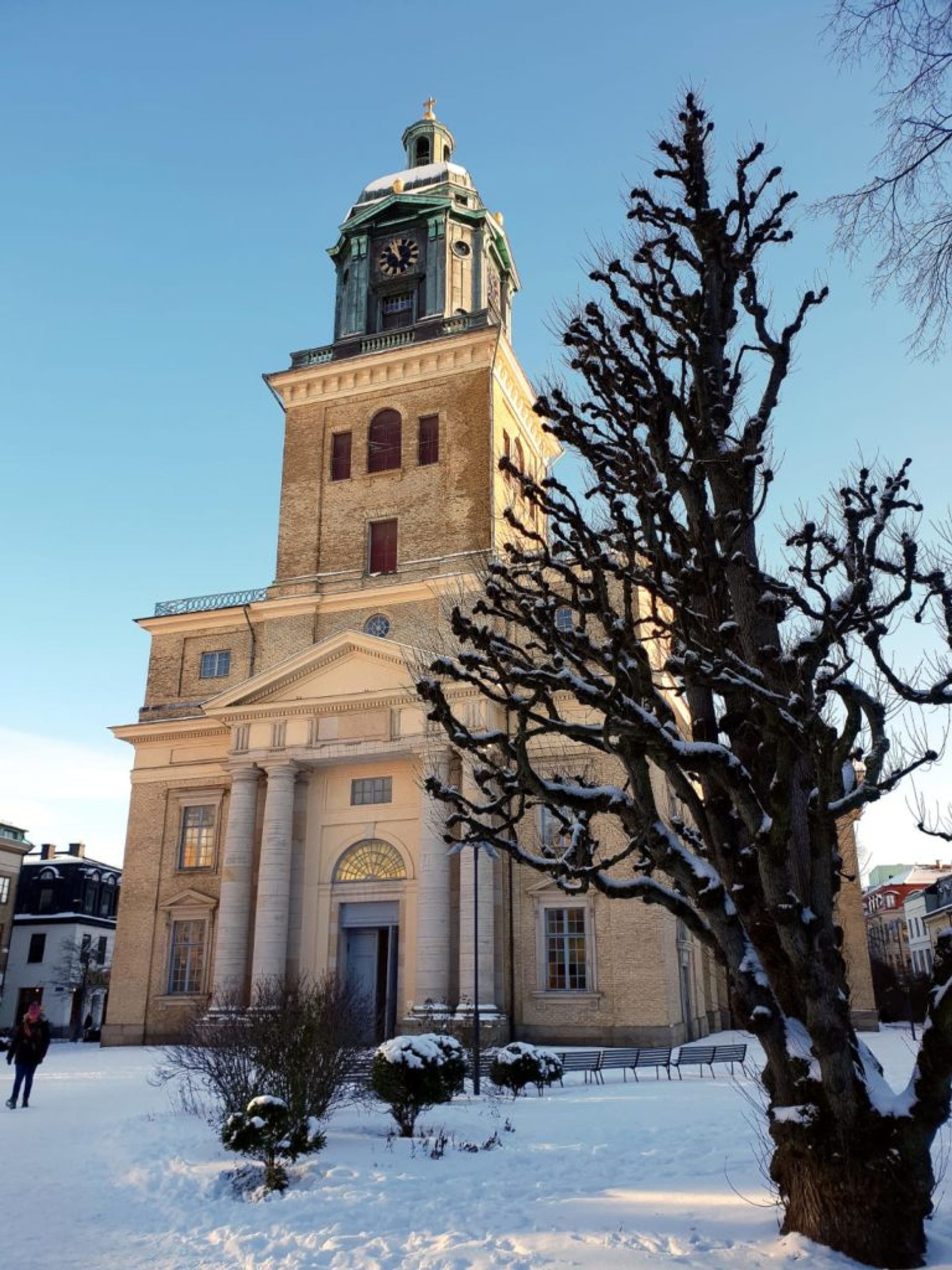 Gothenburg Cathedral from the outside/ Credit: Jano Zepter