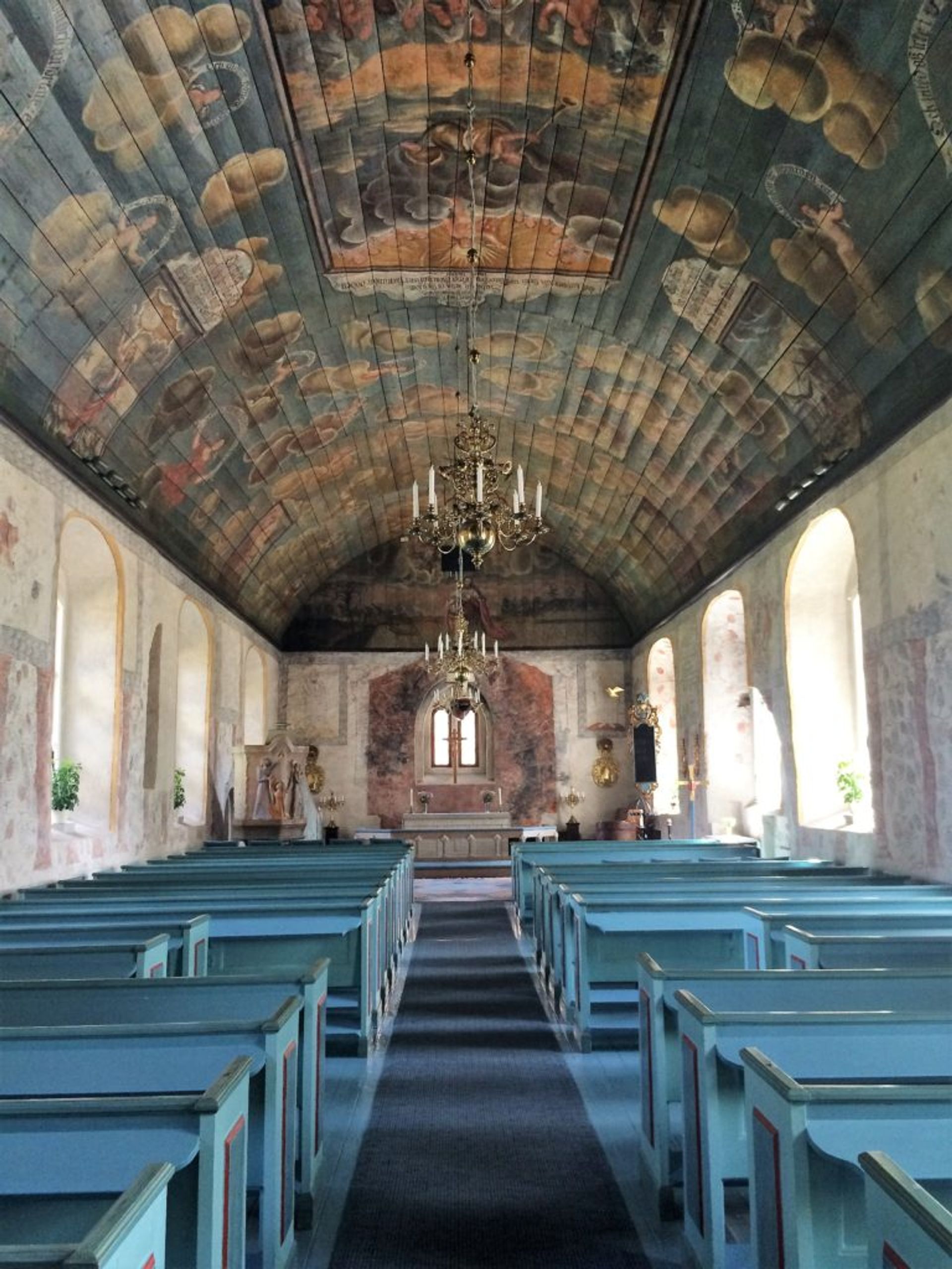 A small church.