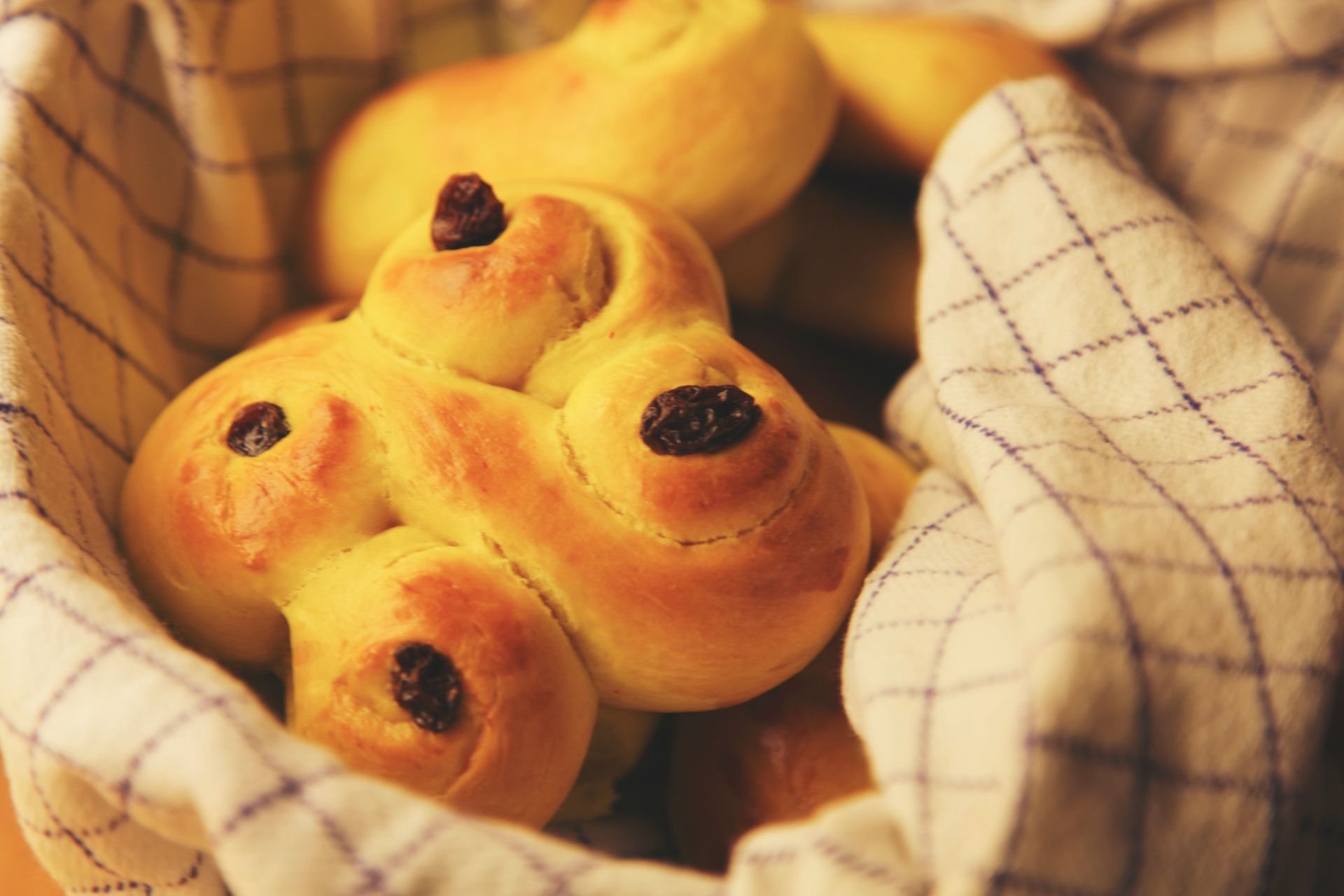 maskot-saffron buns for Christmas