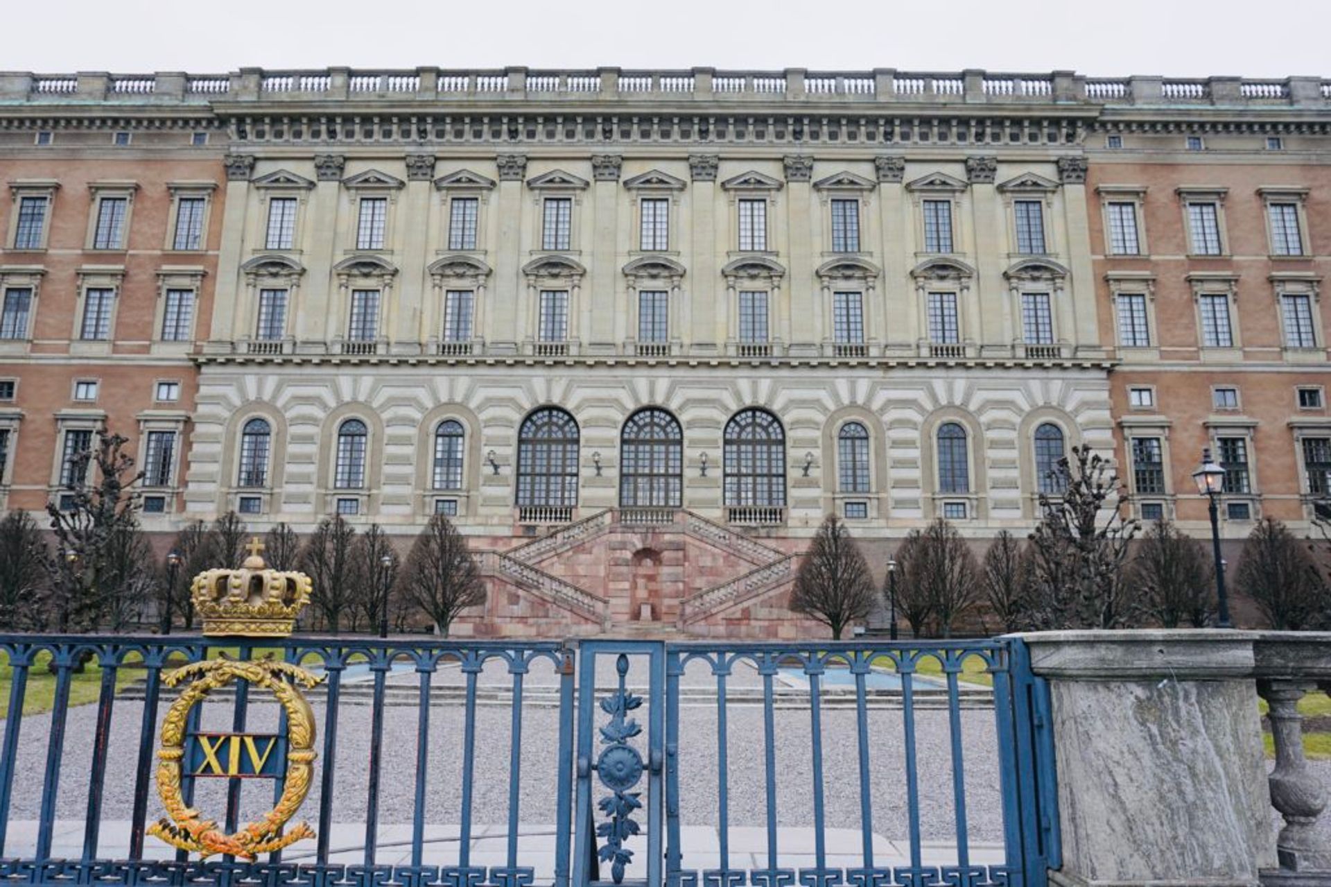 Exterior of the Royal Palace in Stockholm.