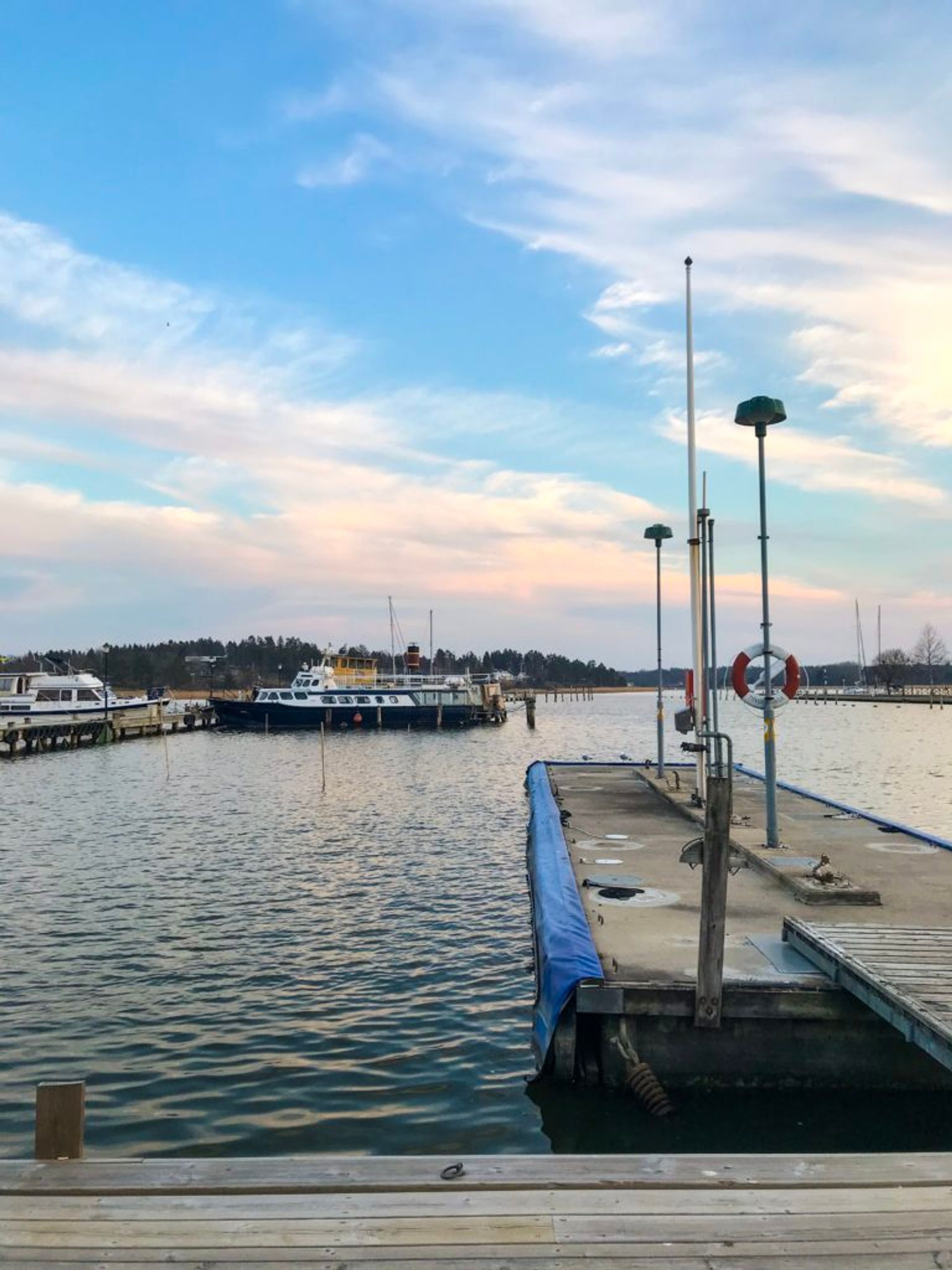 Boats at the harbour.