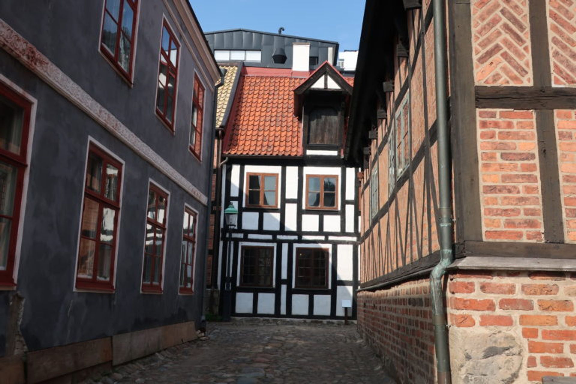 Old buildings at the museum.