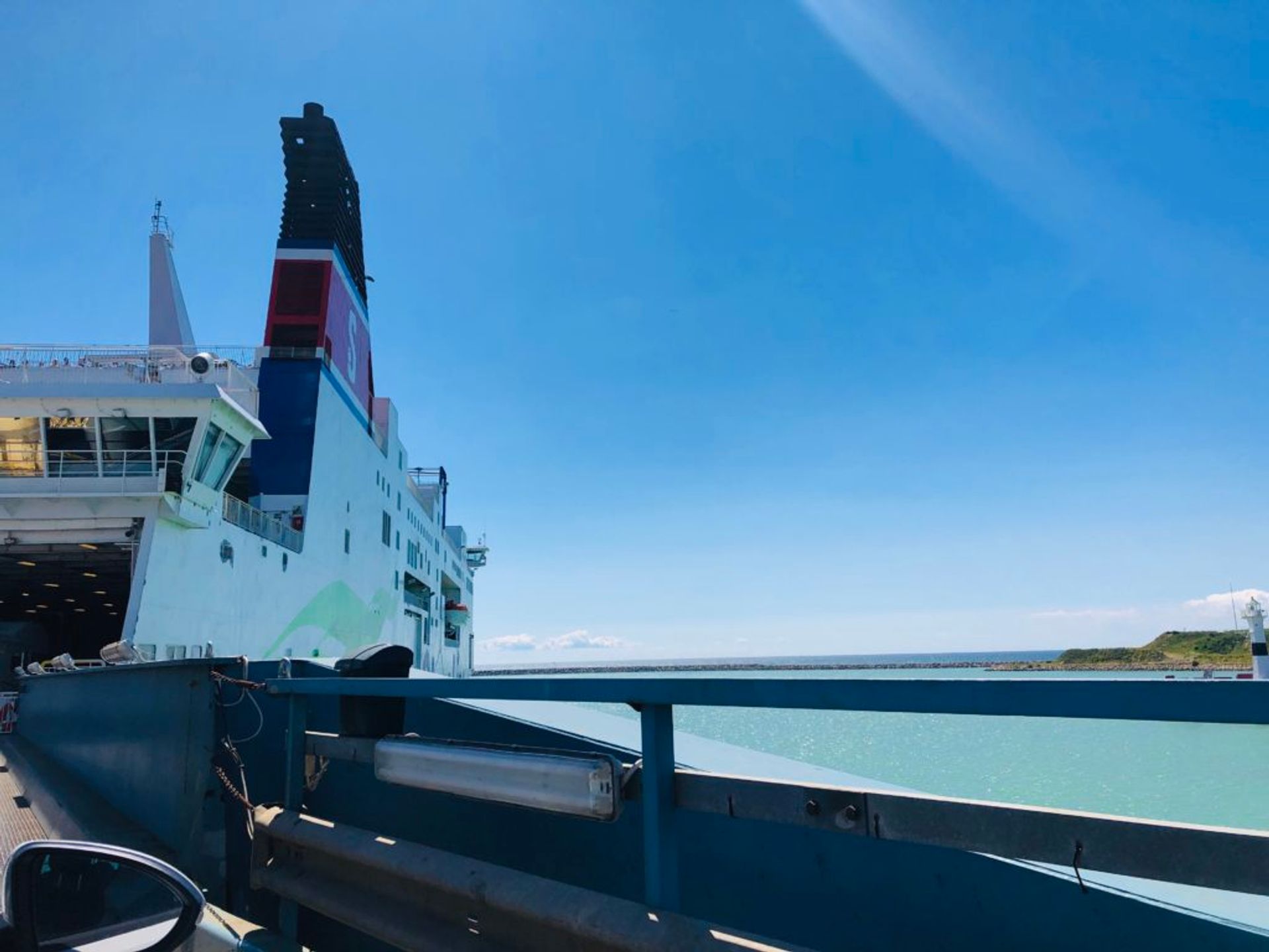 View from a ferry.