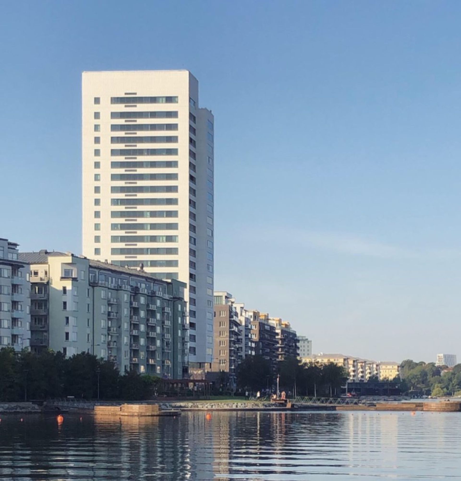 A late August swim in Stockholm city, 2019