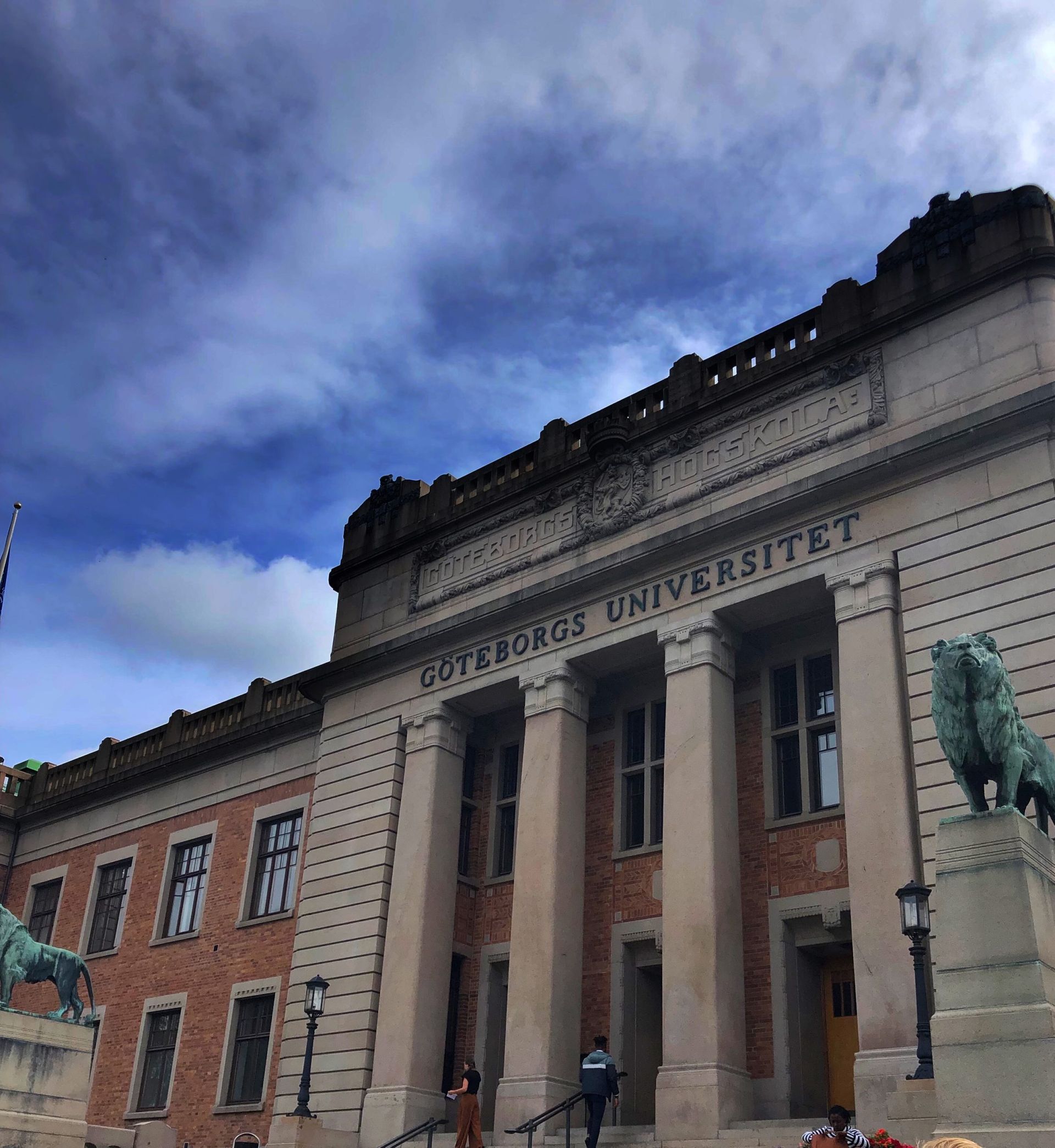 The University of Gothenburg's main building.