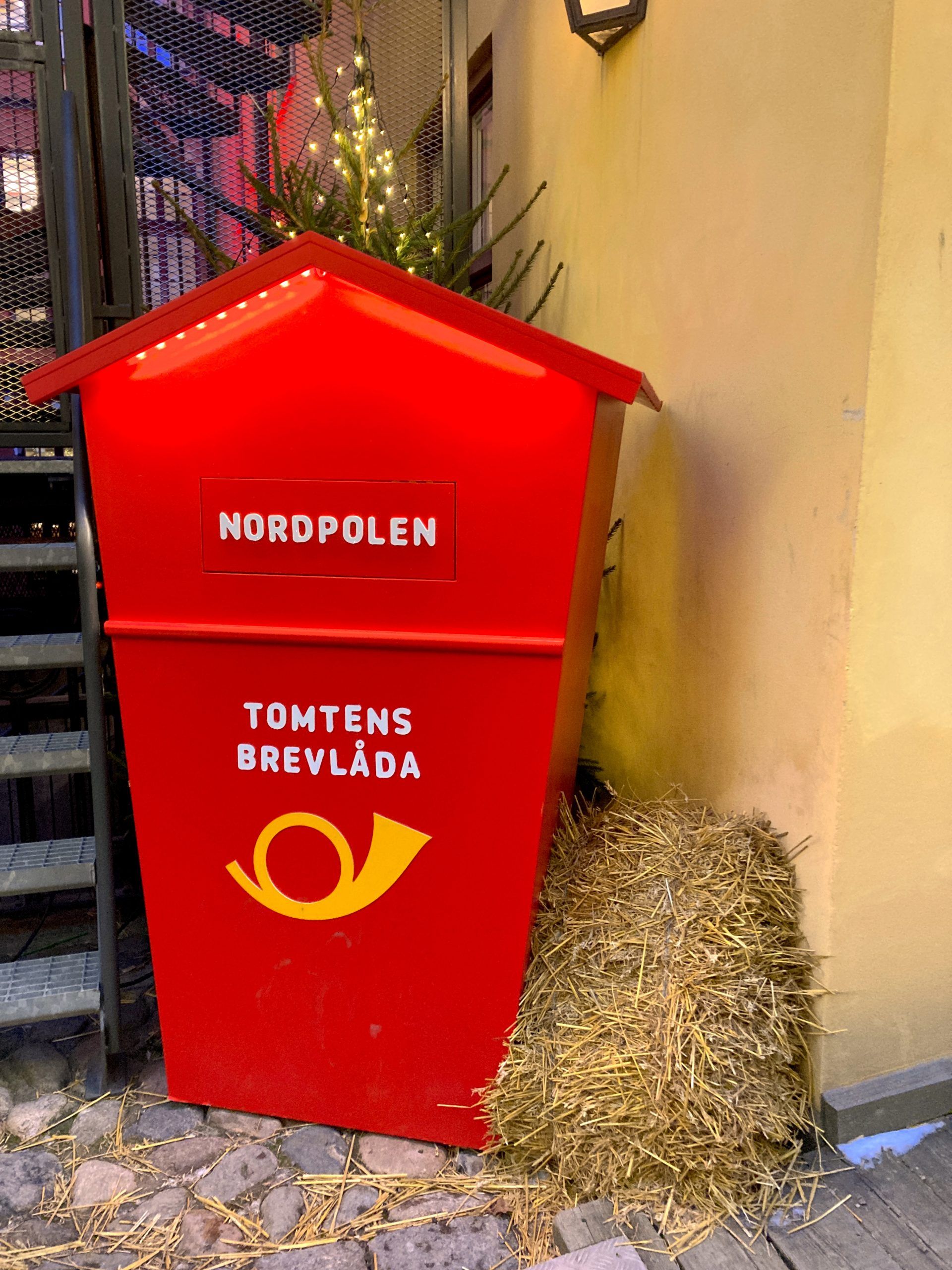 photo of Santa's letter box