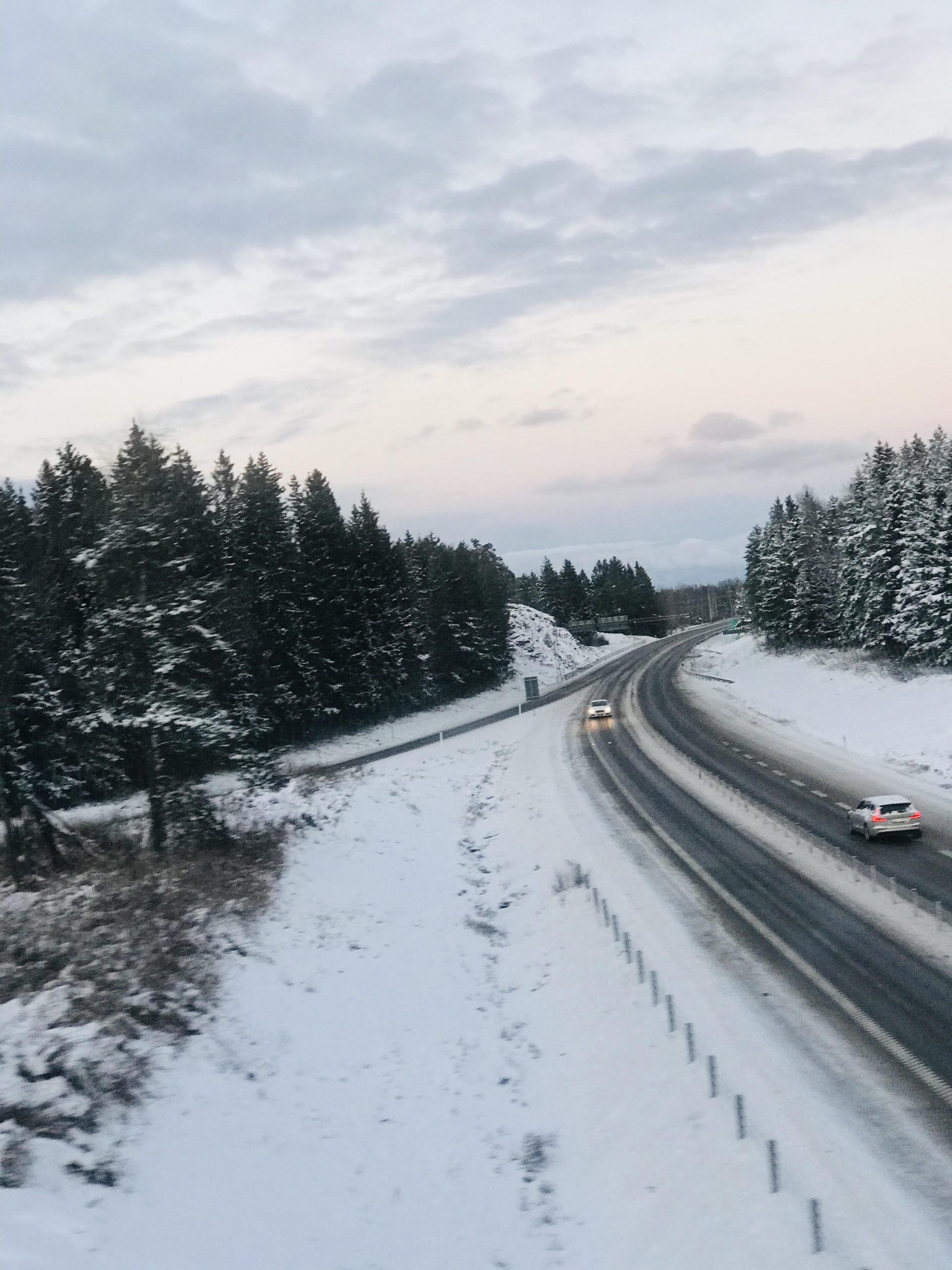 Snow-covered terrain