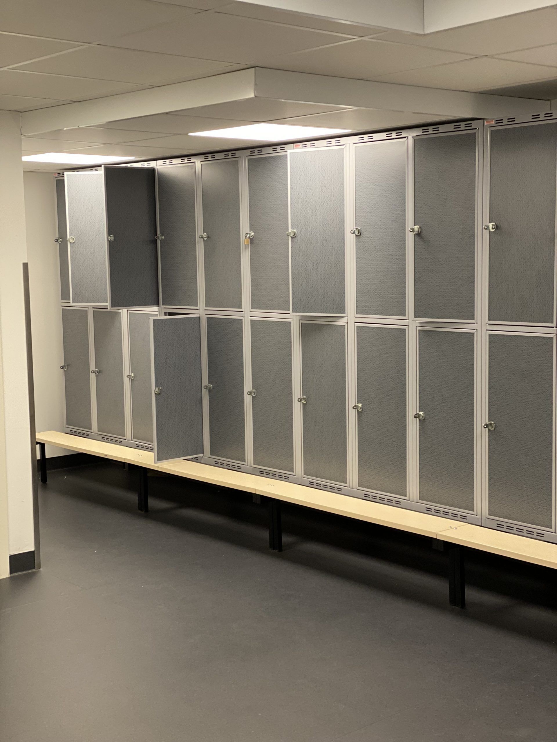 Lockers at Fitness24Seven Gym