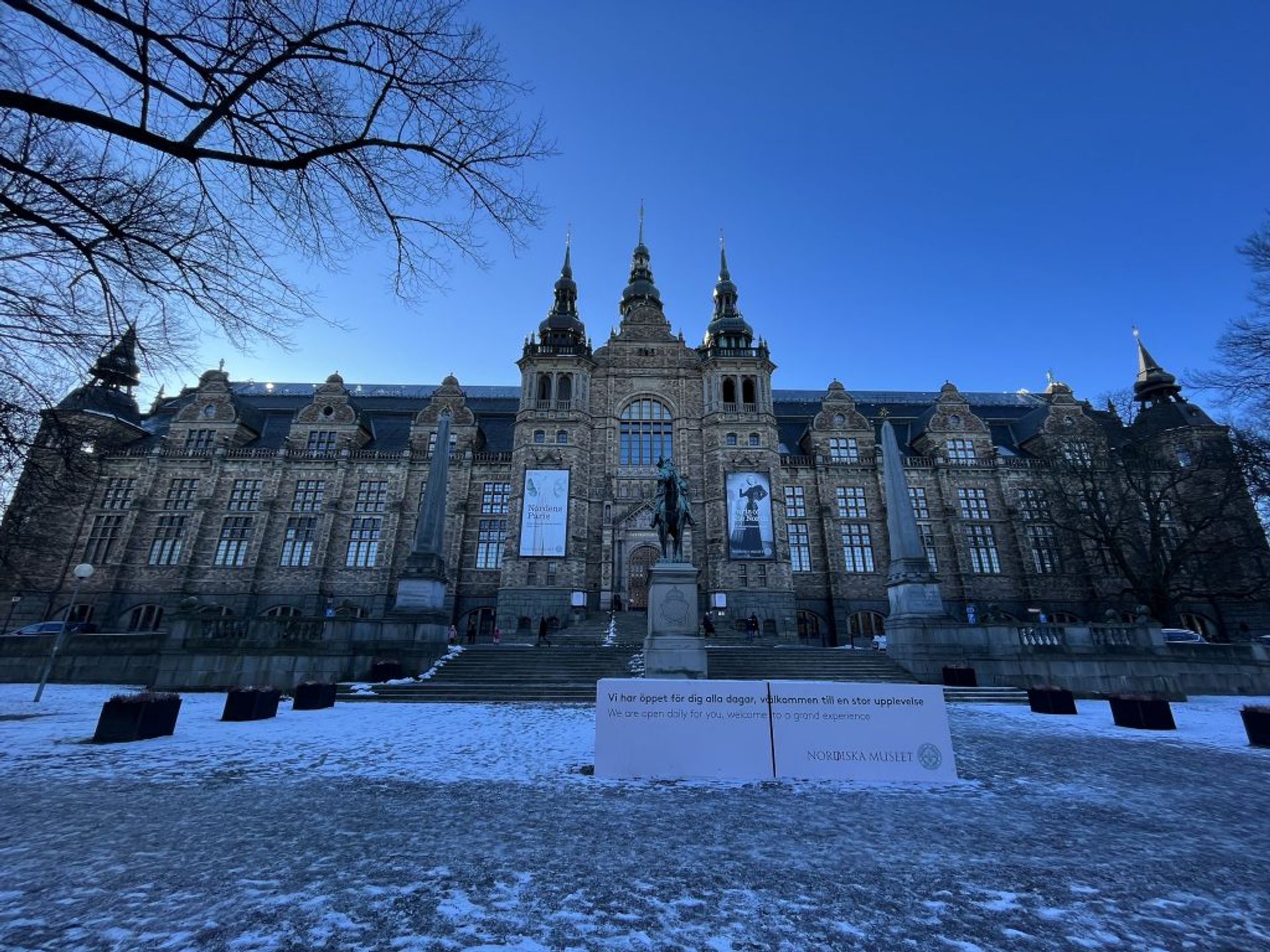 The building of the Nordisk Museum in Stockholm