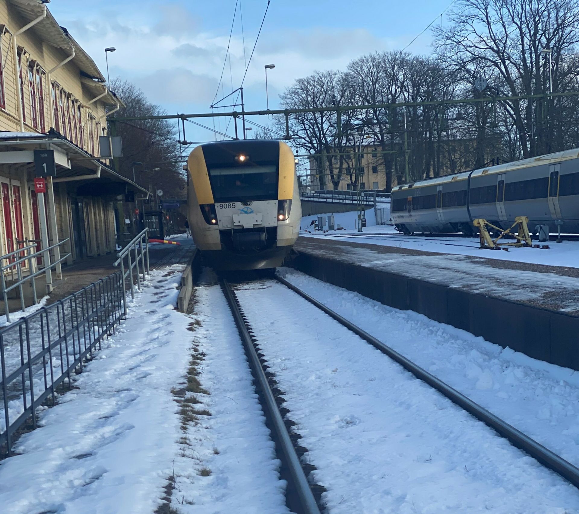 A train in Uddevalla