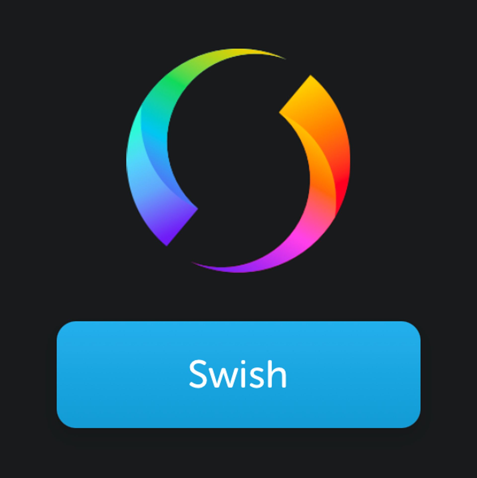 Screenshot of Swish app logo. 