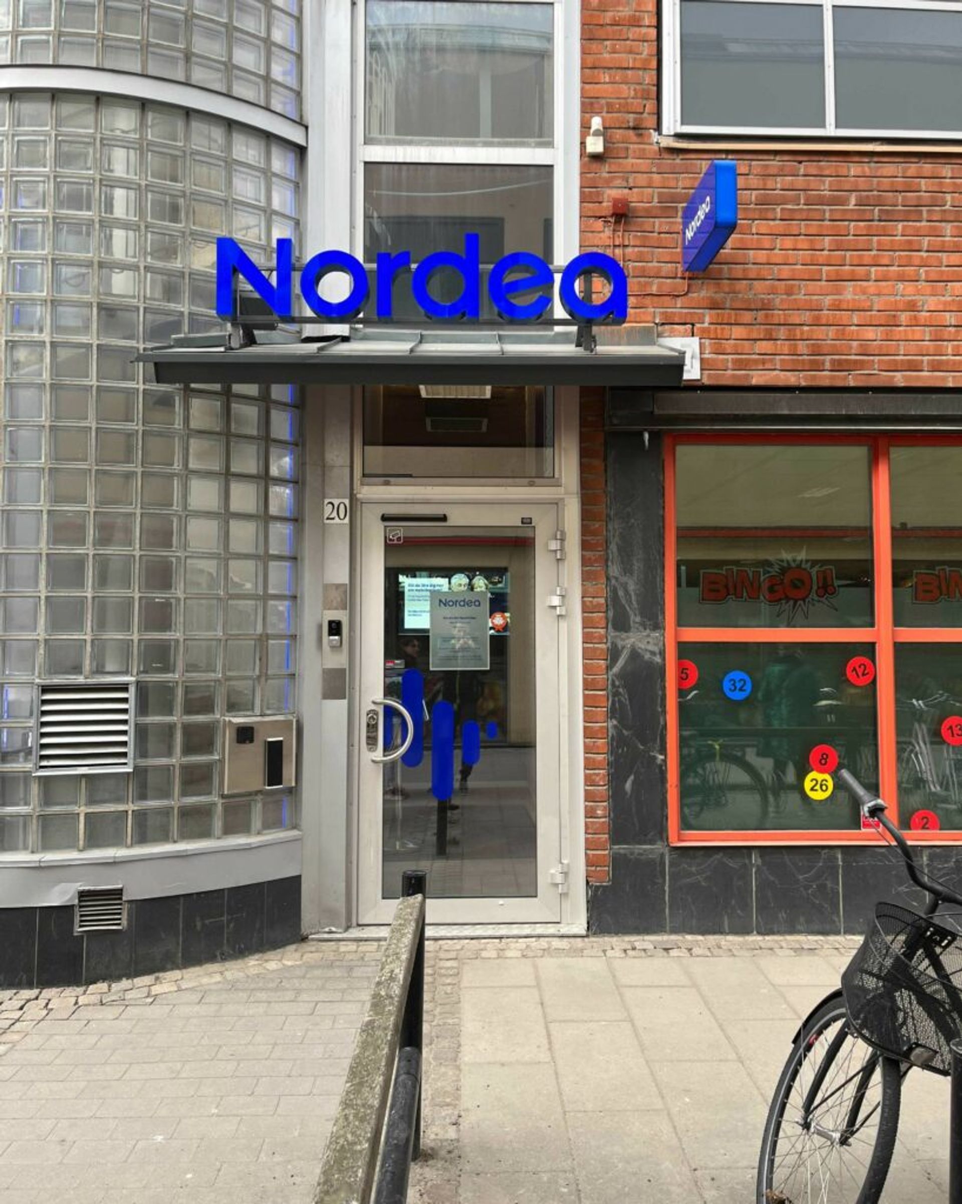 The building of Nordea Bank. 