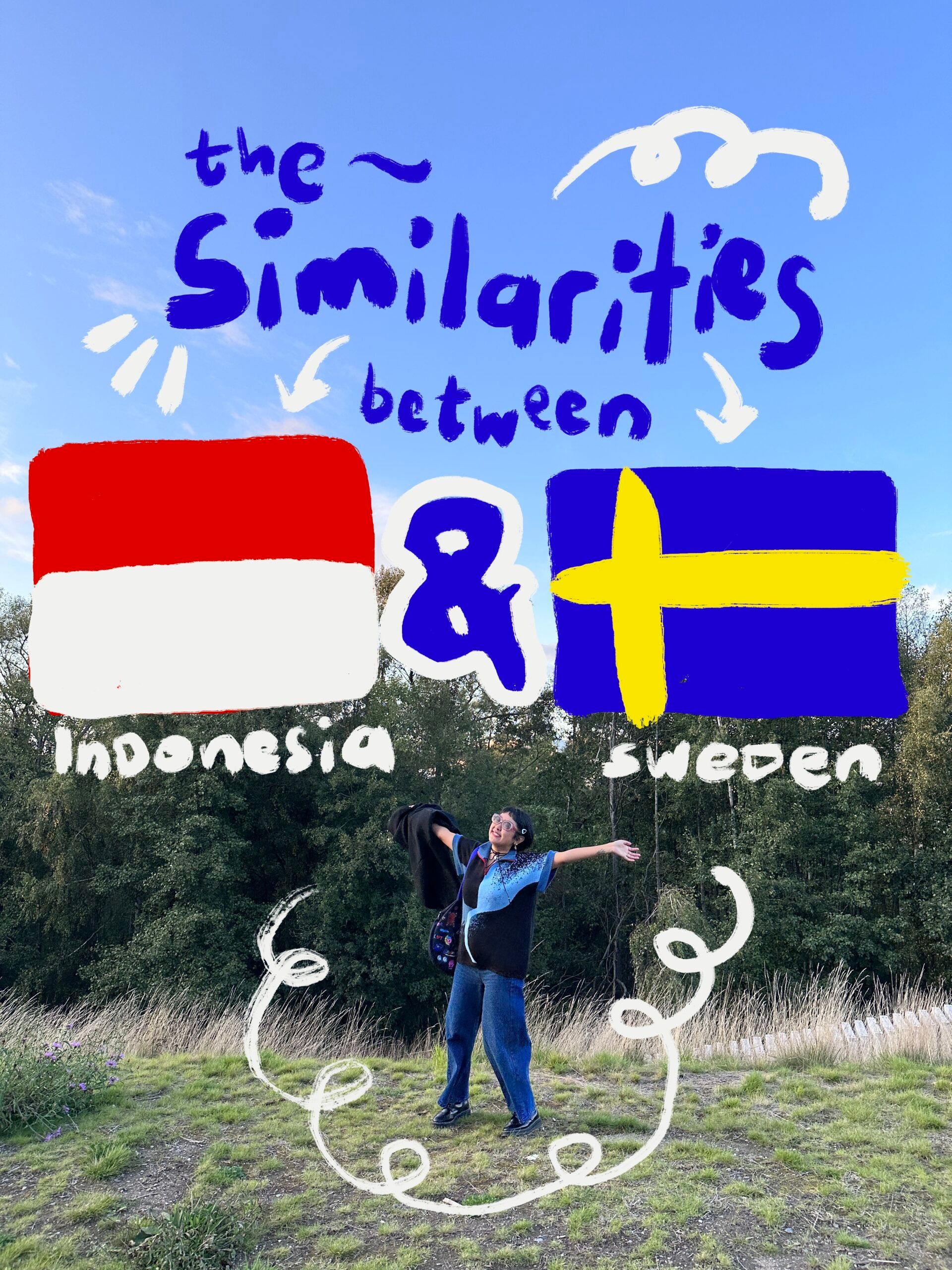 Surprisingly Similar Slices of Life: Sweden and Indonesia - Study in Sweden