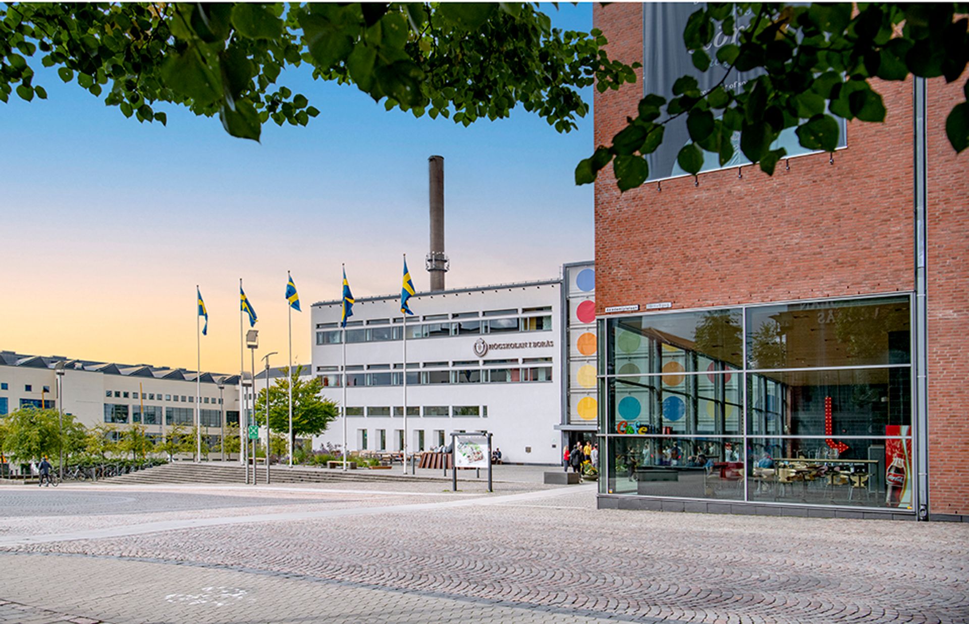 University of Borås campus buildings.