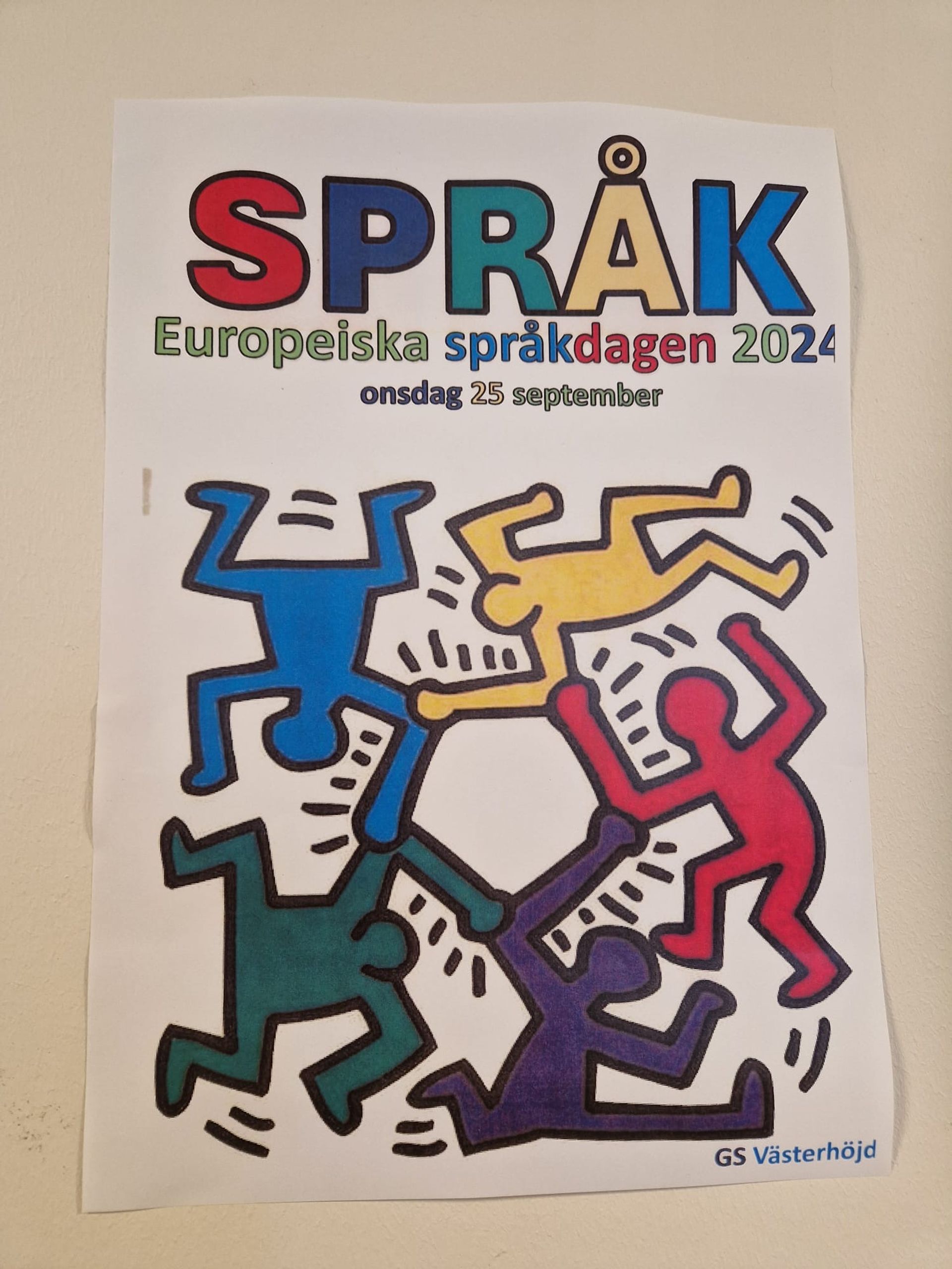 a poster representing language day 2024