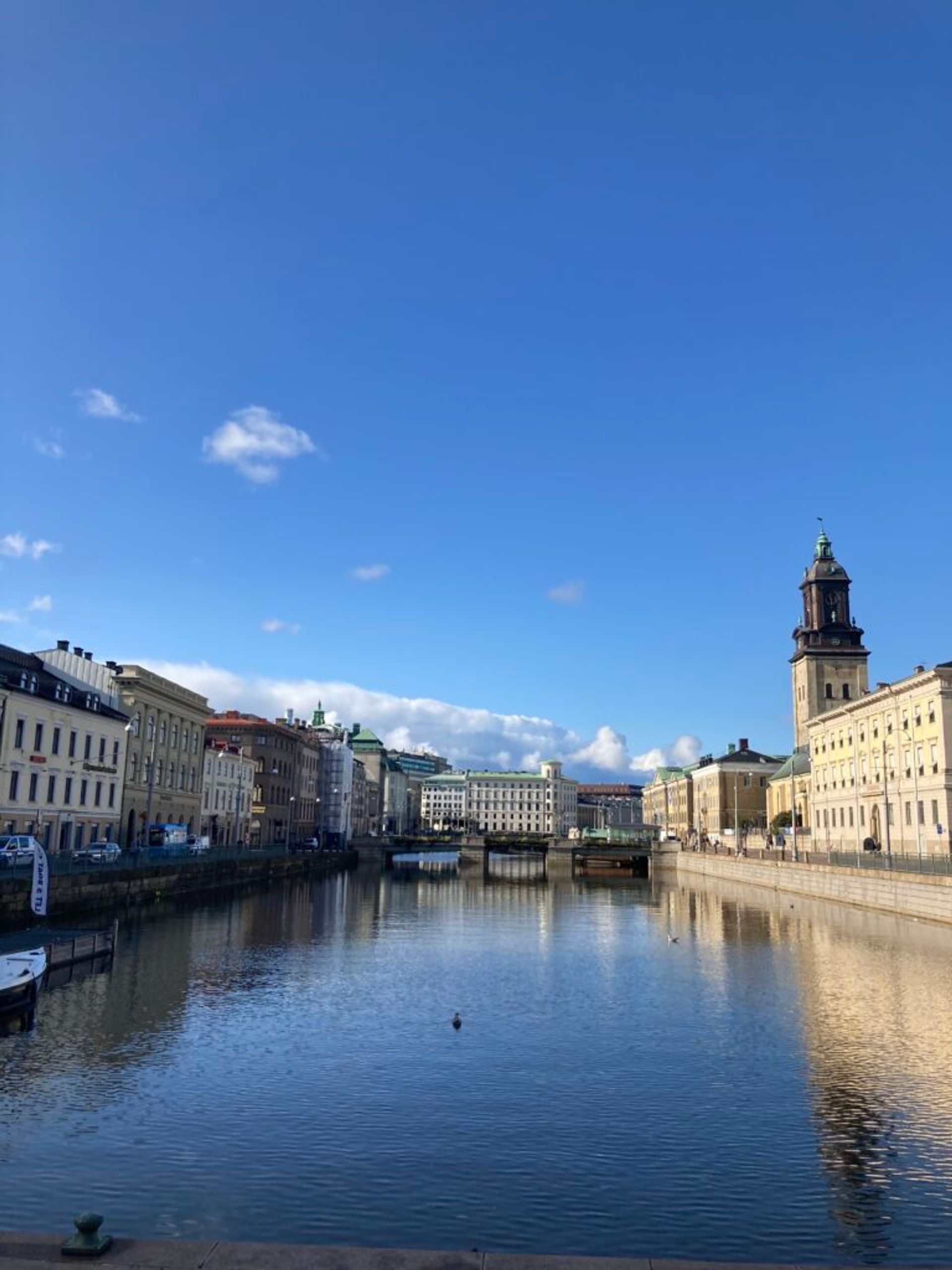 Gothenburg city canal