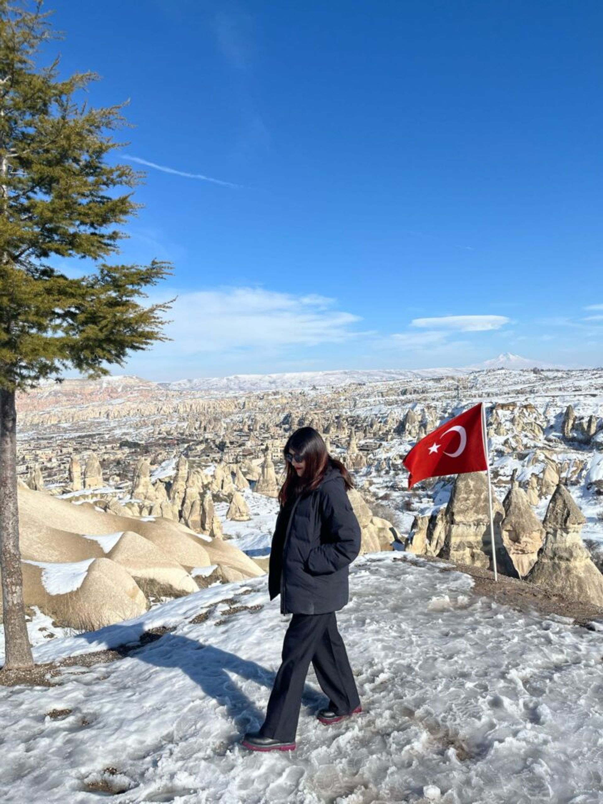 A girl in Turkey