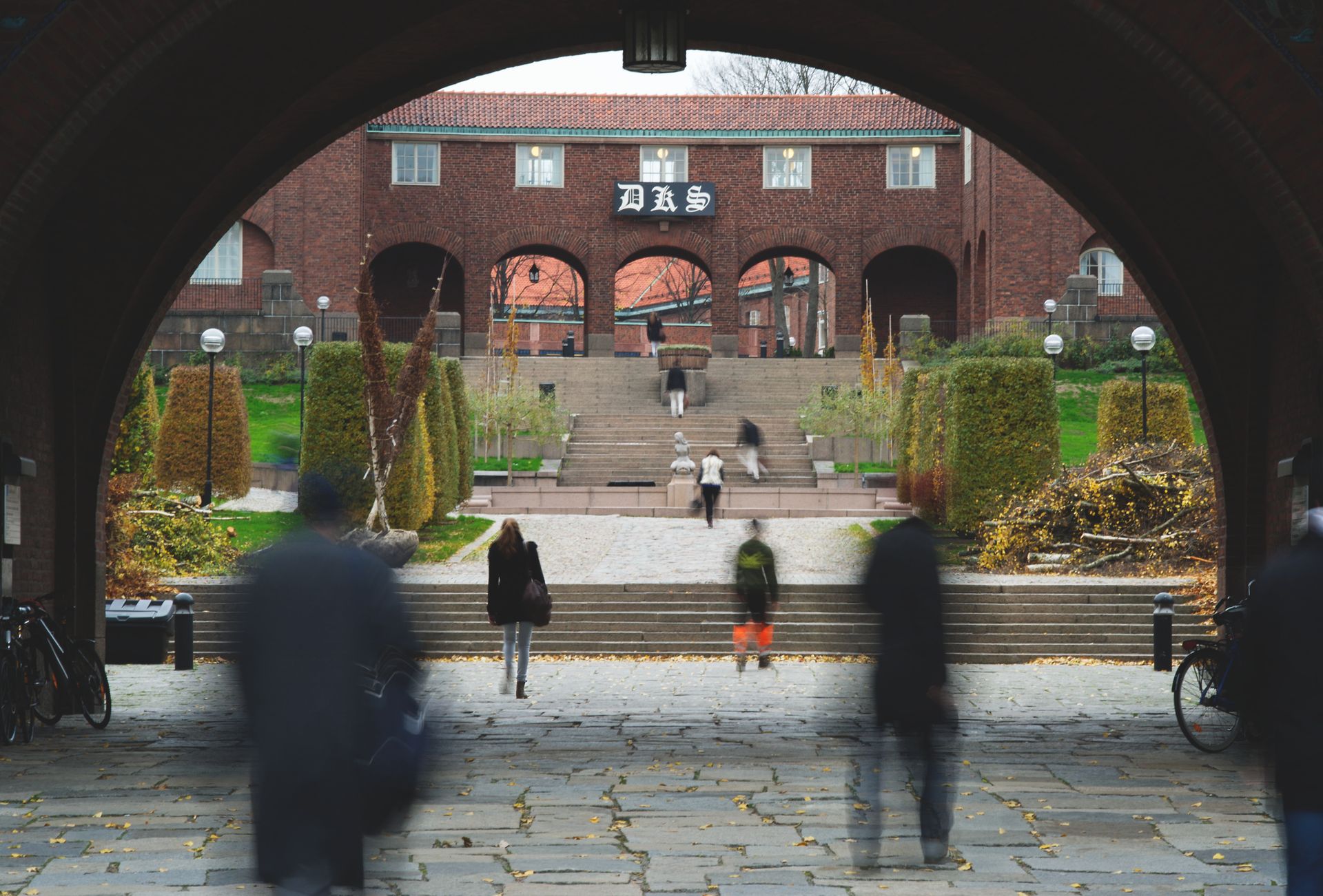 An exterior image of KTH campus