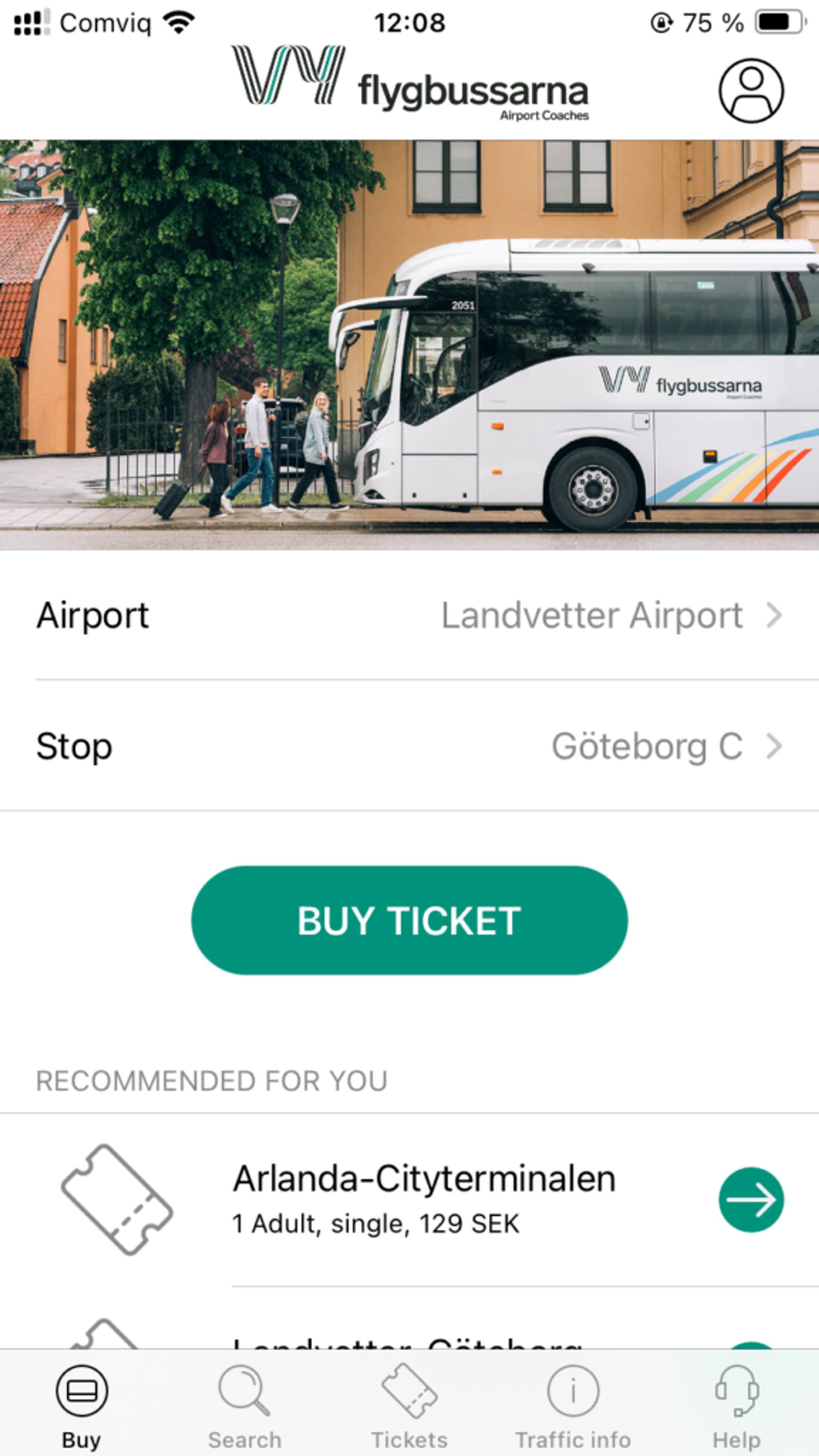 Flygbussarna app
